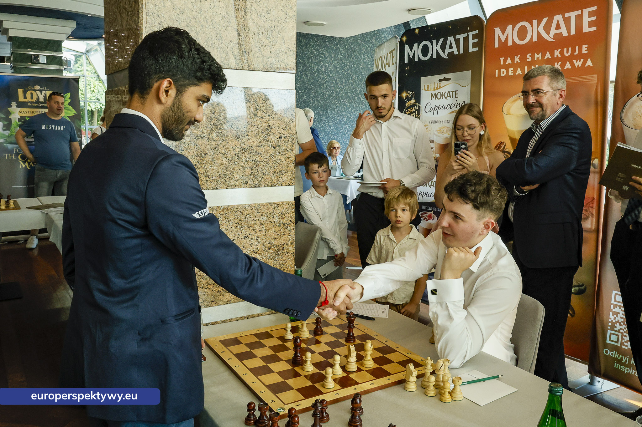 Europerspektywy-75 Europerspektywy Szachy Mokate: symultana z mistrzem świata Dommaraju Gukeshem – wyjątkowe wydarzenie w Ustroniu