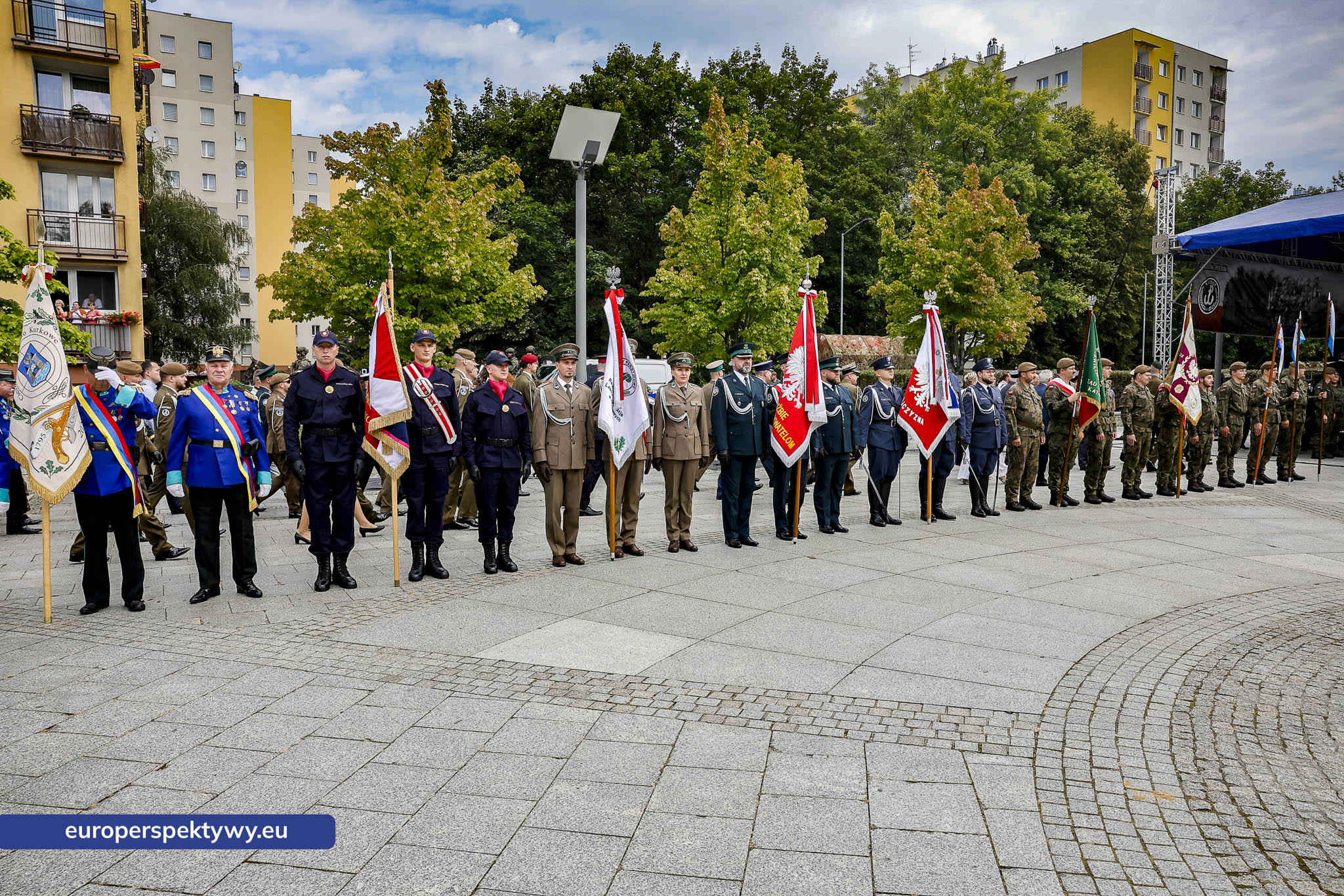 Europerspektywy-75 Europerspektywy Wojewódzkie Obchody Święta Wojska Polskiego w Katowicach – defilada, apel i piknik militarny