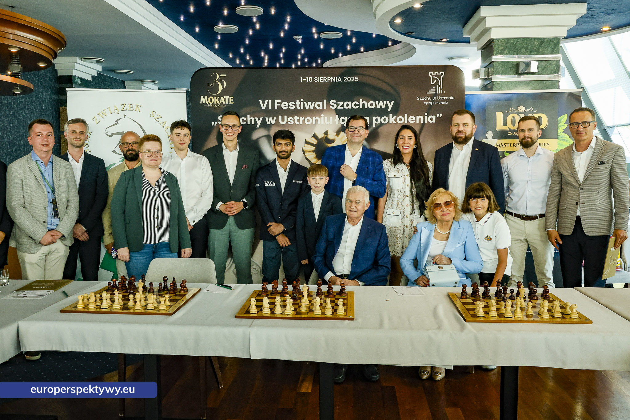 Europerspektywy-78 Europerspektywy Szachy Mokate: symultana z mistrzem świata Dommaraju Gukeshem – wyjątkowe wydarzenie w Ustroniu