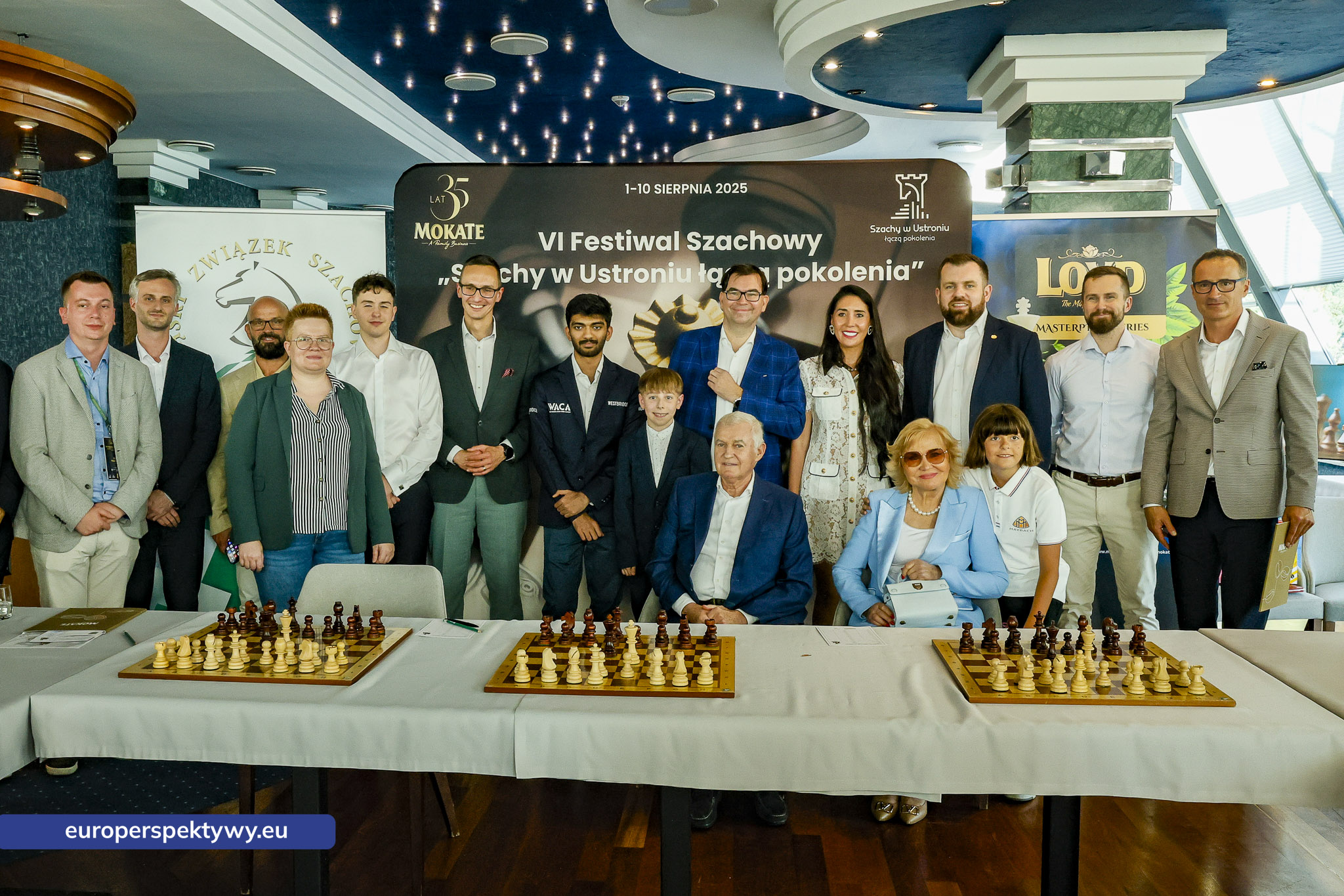 Europerspektywy-79 Europerspektywy Szachy Mokate: symultana z mistrzem świata Dommaraju Gukeshem – wyjątkowe wydarzenie w Ustroniu