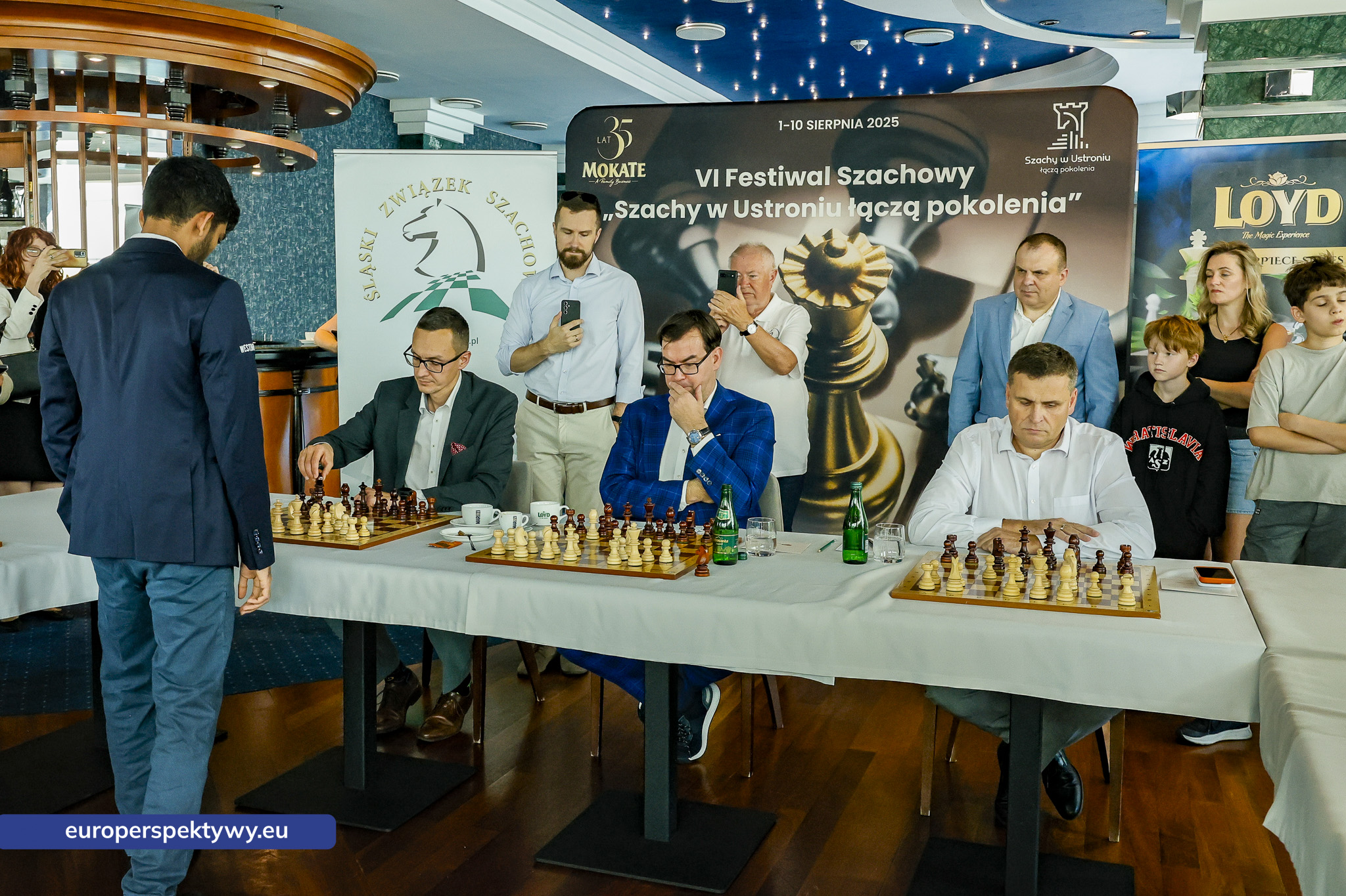 Europerspektywy-8 Europerspektywy Szachy Mokate: symultana z mistrzem świata Dommaraju Gukeshem – wyjątkowe wydarzenie w Ustroniu