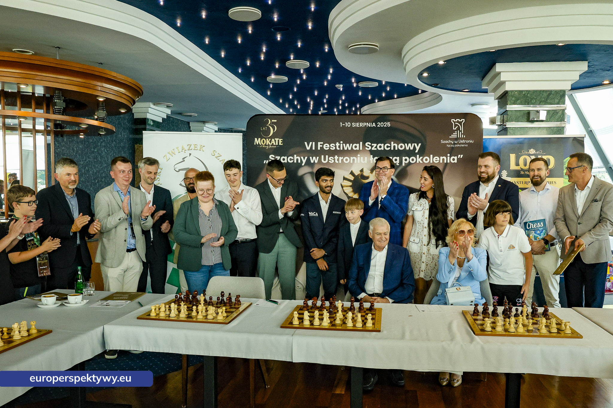 Europerspektywy-83 Europerspektywy Szachy Mokate: symultana z mistrzem świata Dommaraju Gukeshem – wyjątkowe wydarzenie w Ustroniu