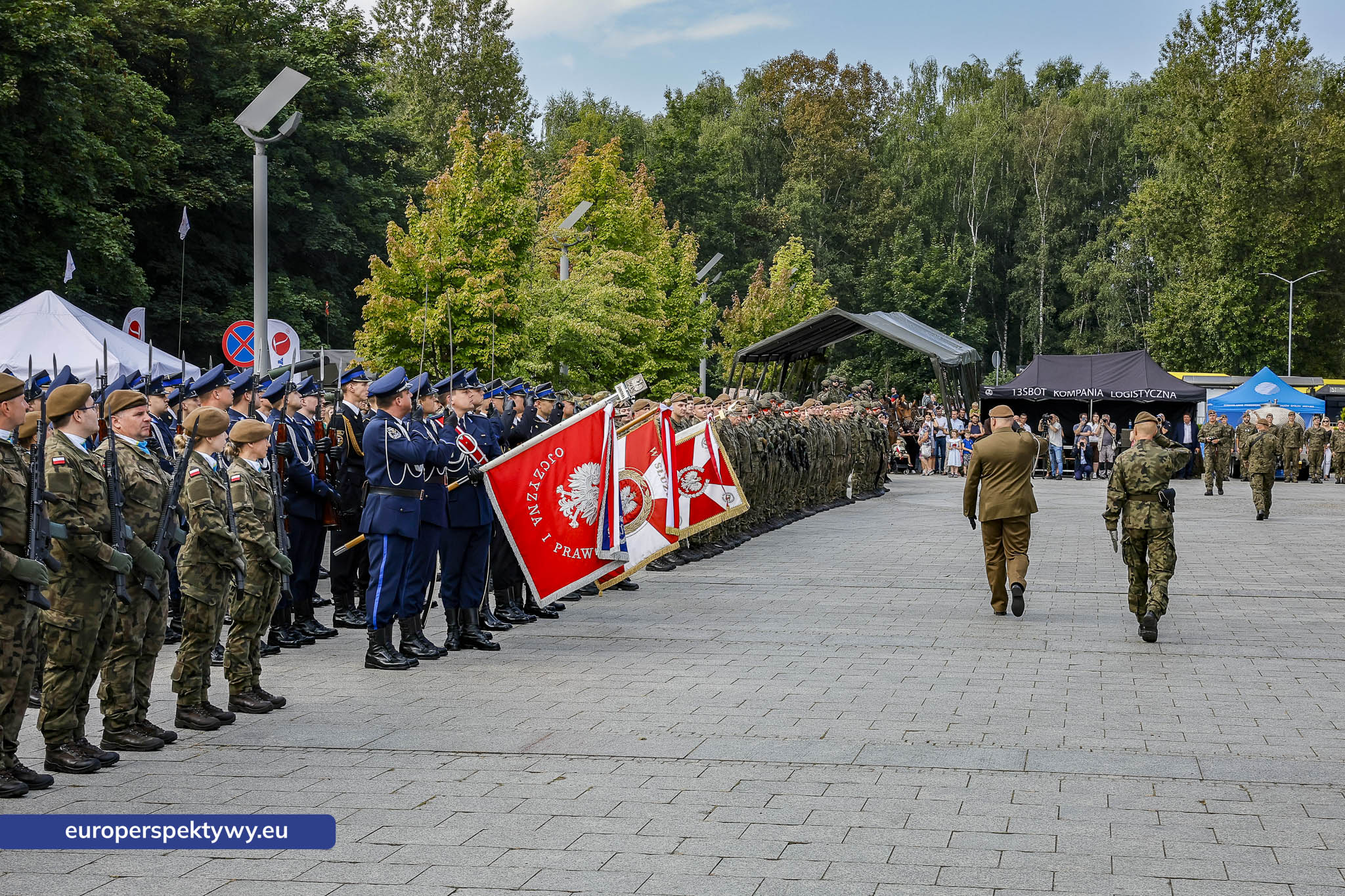 Europerspektywy-92 Europerspektywy Wojewódzkie Obchody Święta Wojska Polskiego w Katowicach – defilada, apel i piknik militarny