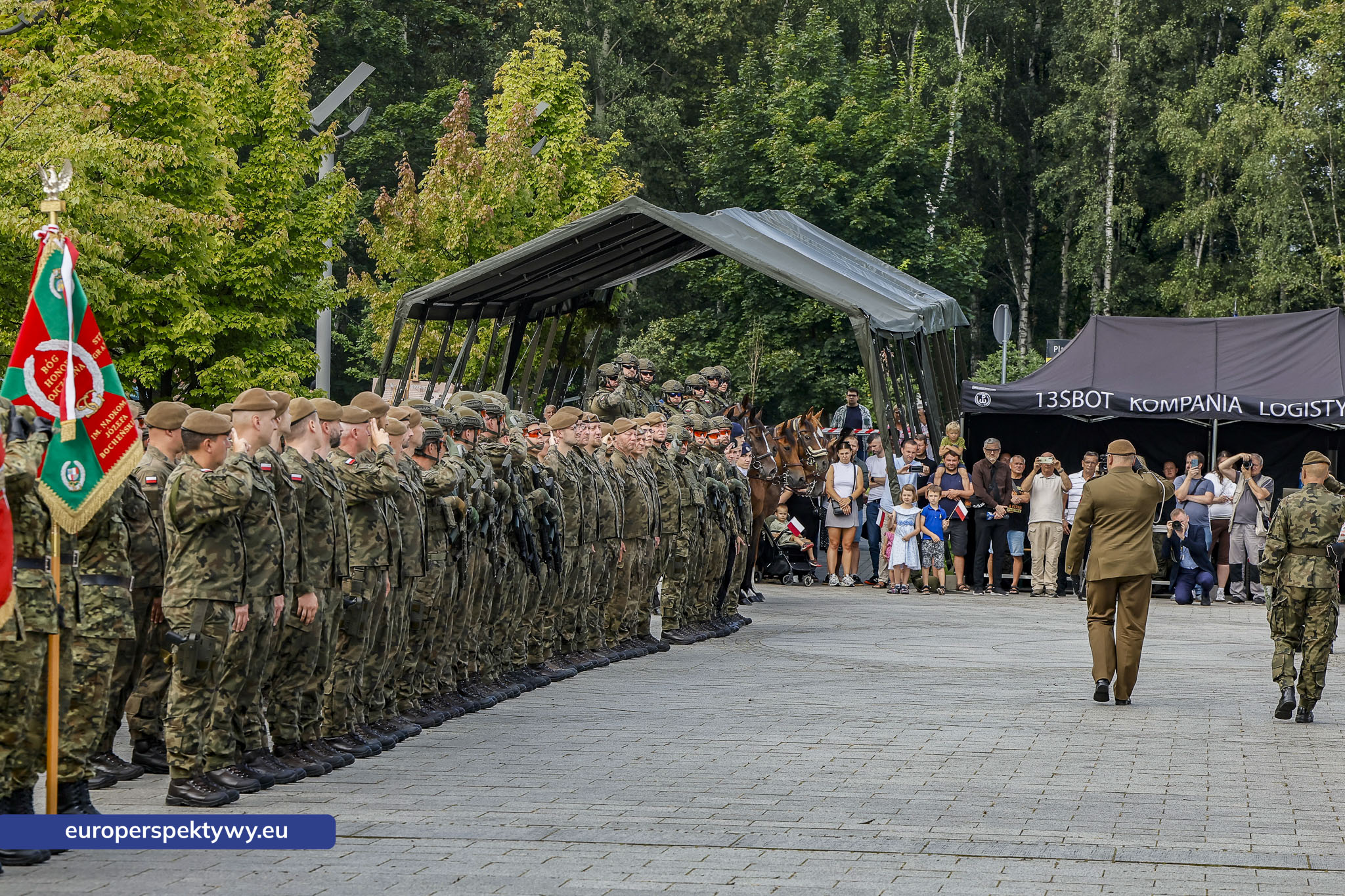 Europerspektywy-93 Europerspektywy Wojewódzkie Obchody Święta Wojska Polskiego w Katowicach – defilada, apel i piknik militarny