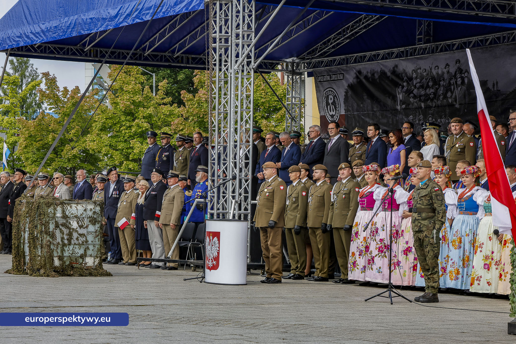 Europerspektywy-95 Europerspektywy Wojewódzkie Obchody Święta Wojska Polskiego w Katowicach – defilada, apel i piknik militarny