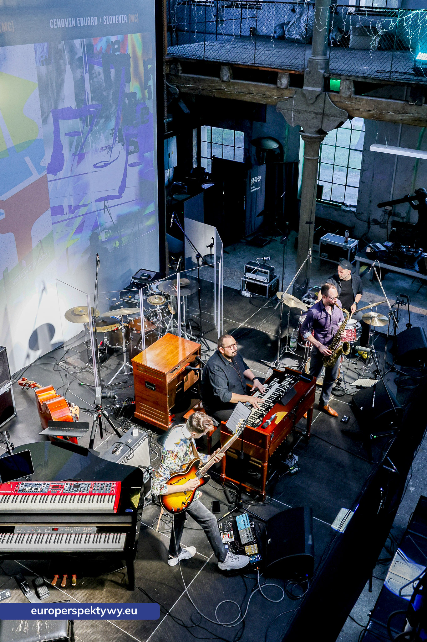 Europerspektywy Jazz w Ruinach-30 Europerspektywy Jazz w Ruinach 2025 – pierwszy weekend festiwalu młodego jazzu i grafiki już za nami