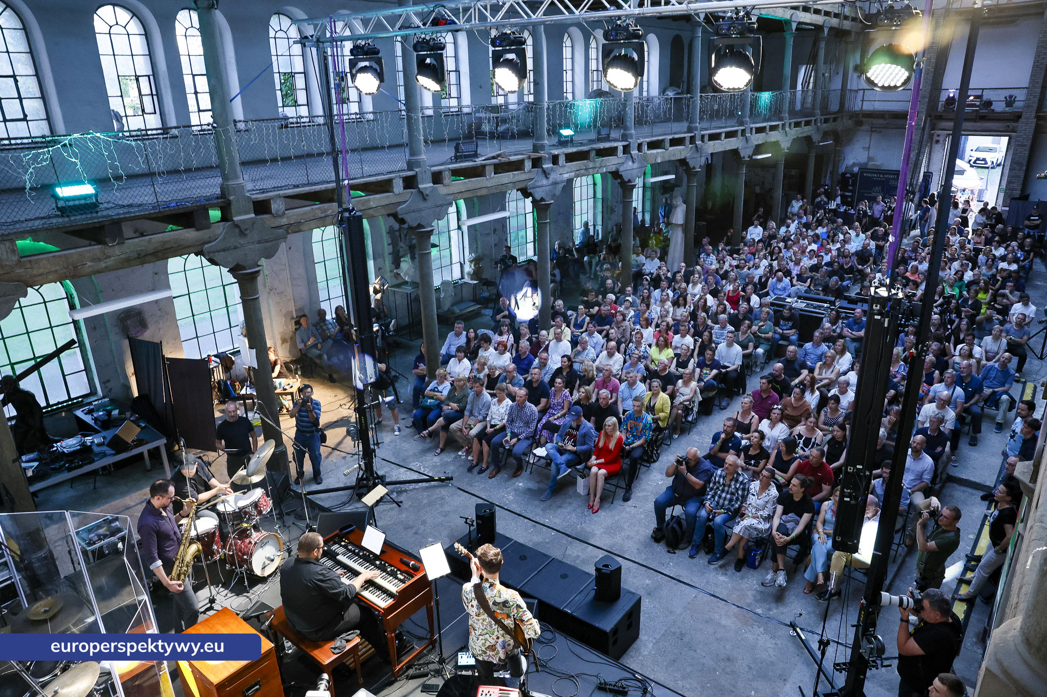 Europerspektywy Jazz w Ruinach-31 Europerspektywy Jazz w Ruinach 2025 – pierwszy weekend festiwalu młodego jazzu i grafiki już za nami