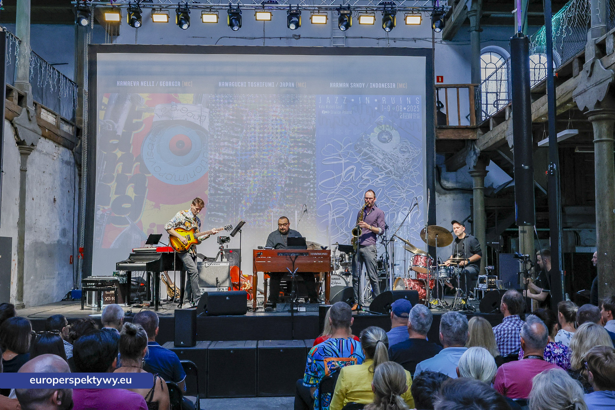 Europerspektywy Jazz w Ruinach 2025 – pierwszy weekend festiwalu młodego jazzu i grafiki już za nami