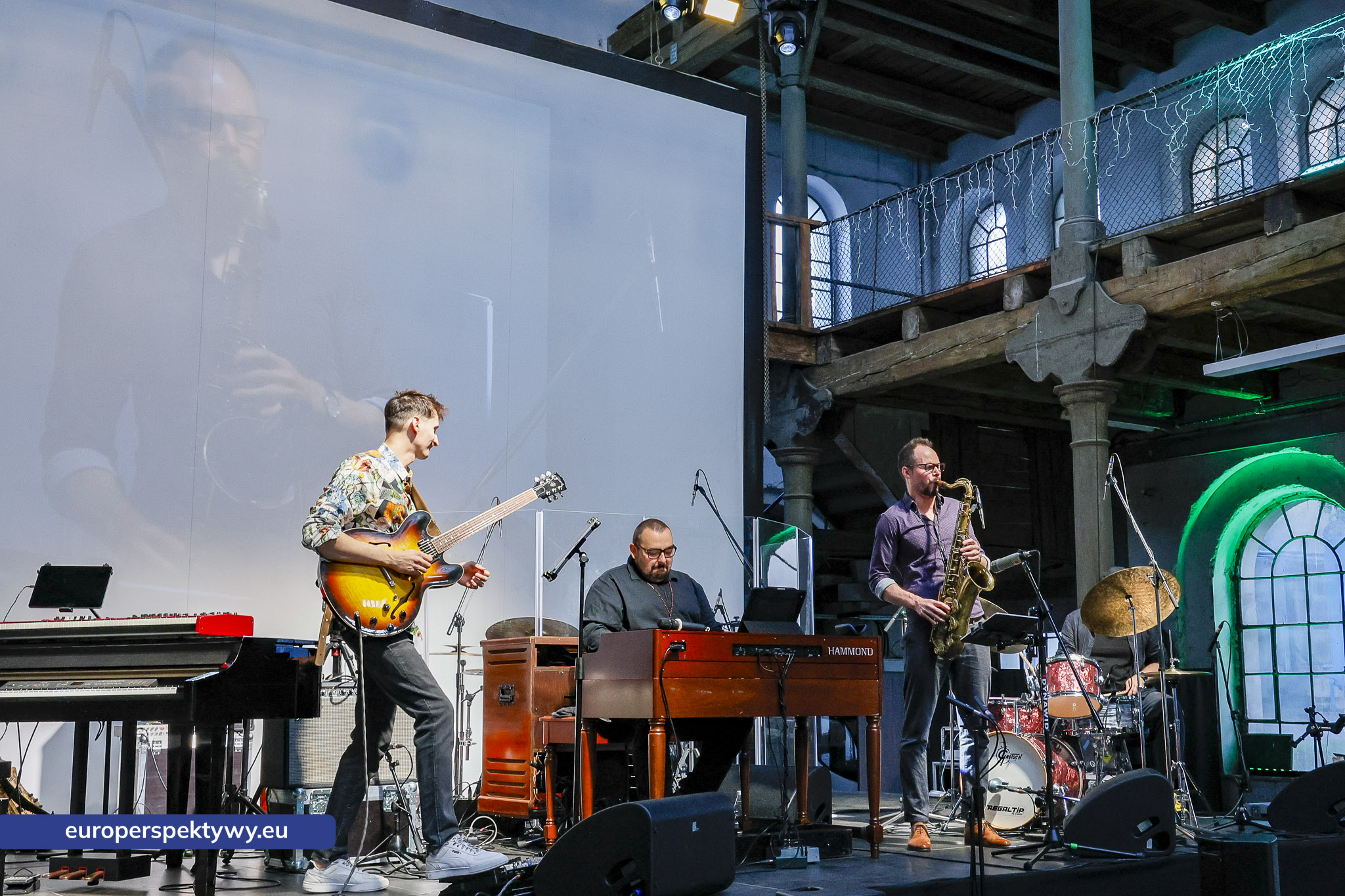 Europerspektywy Jazz w Ruinach-38 Europerspektywy Jazz w Ruinach 2025 – pierwszy weekend festiwalu młodego jazzu i grafiki już za nami