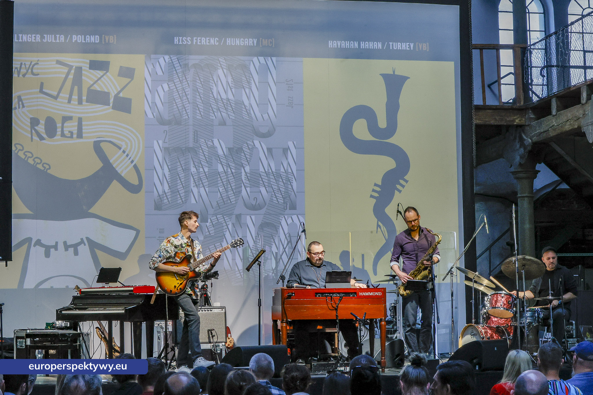 Europerspektywy Jazz w Ruinach-40 Europerspektywy Jazz w Ruinach 2025 – pierwszy weekend festiwalu młodego jazzu i grafiki już za nami