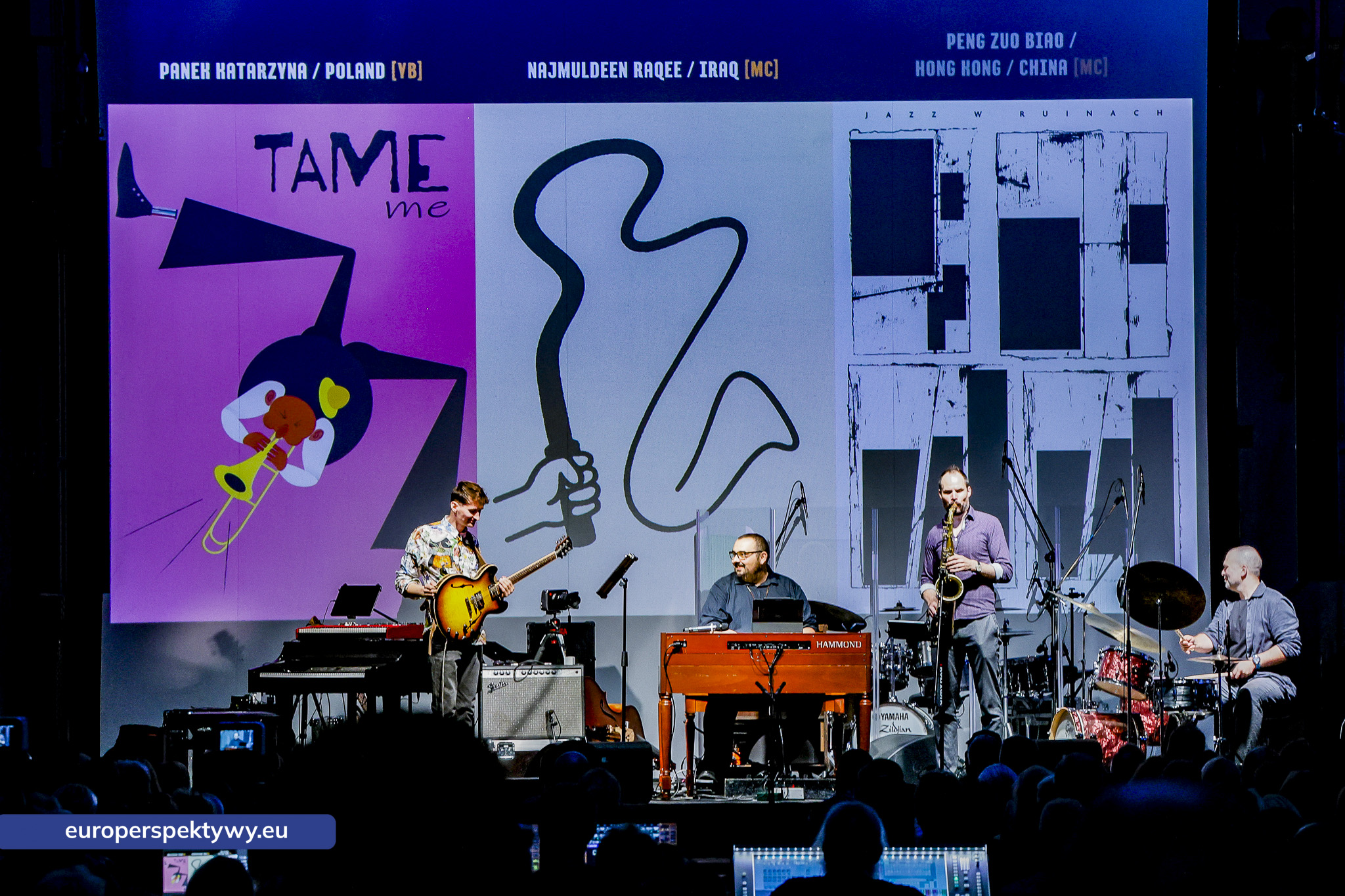 Europerspektywy Jazz w Ruinach-45 Europerspektywy Jazz w Ruinach 2025 – pierwszy weekend festiwalu młodego jazzu i grafiki już za nami