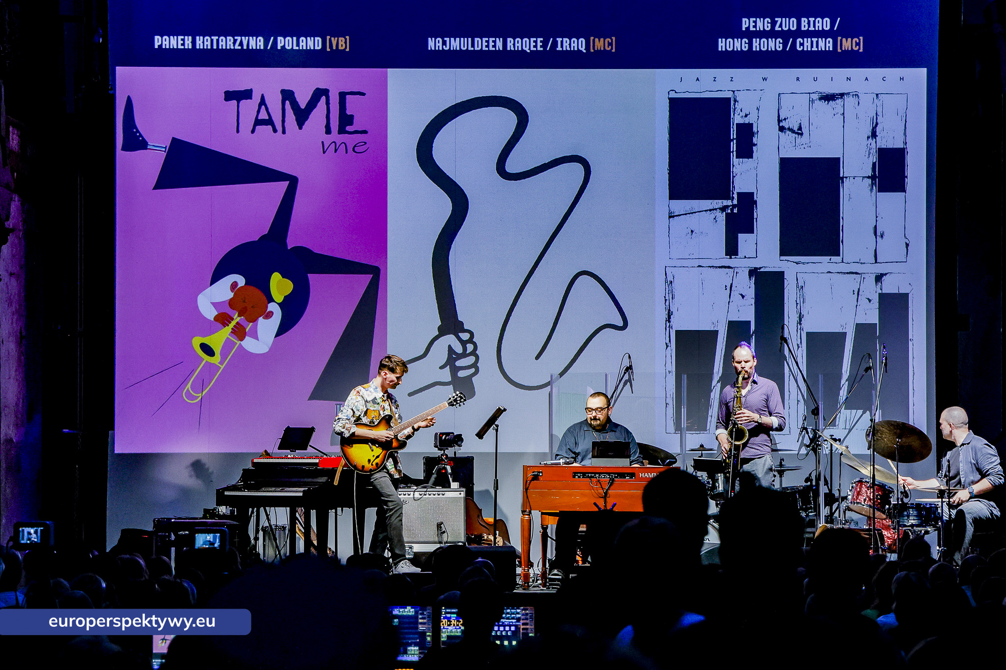 Europerspektywy Jazz w Ruinach-46 Europerspektywy Jazz w Ruinach 2025 – pierwszy weekend festiwalu młodego jazzu i grafiki już za nami