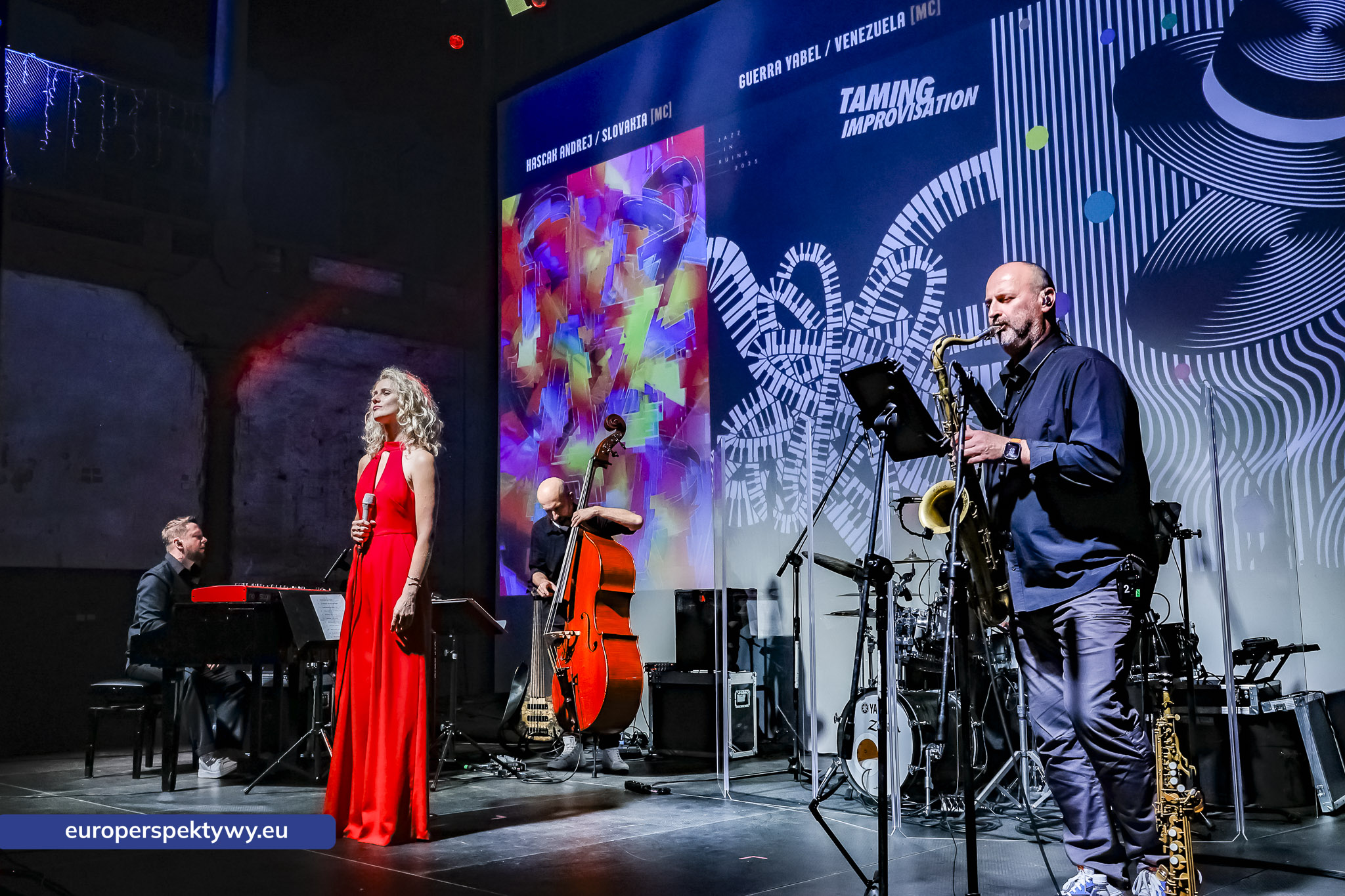 Europerspektywy Jazz w Ruinach-81 Europerspektywy Jazz w Ruinach 2025 – pierwszy weekend festiwalu młodego jazzu i grafiki już za nami