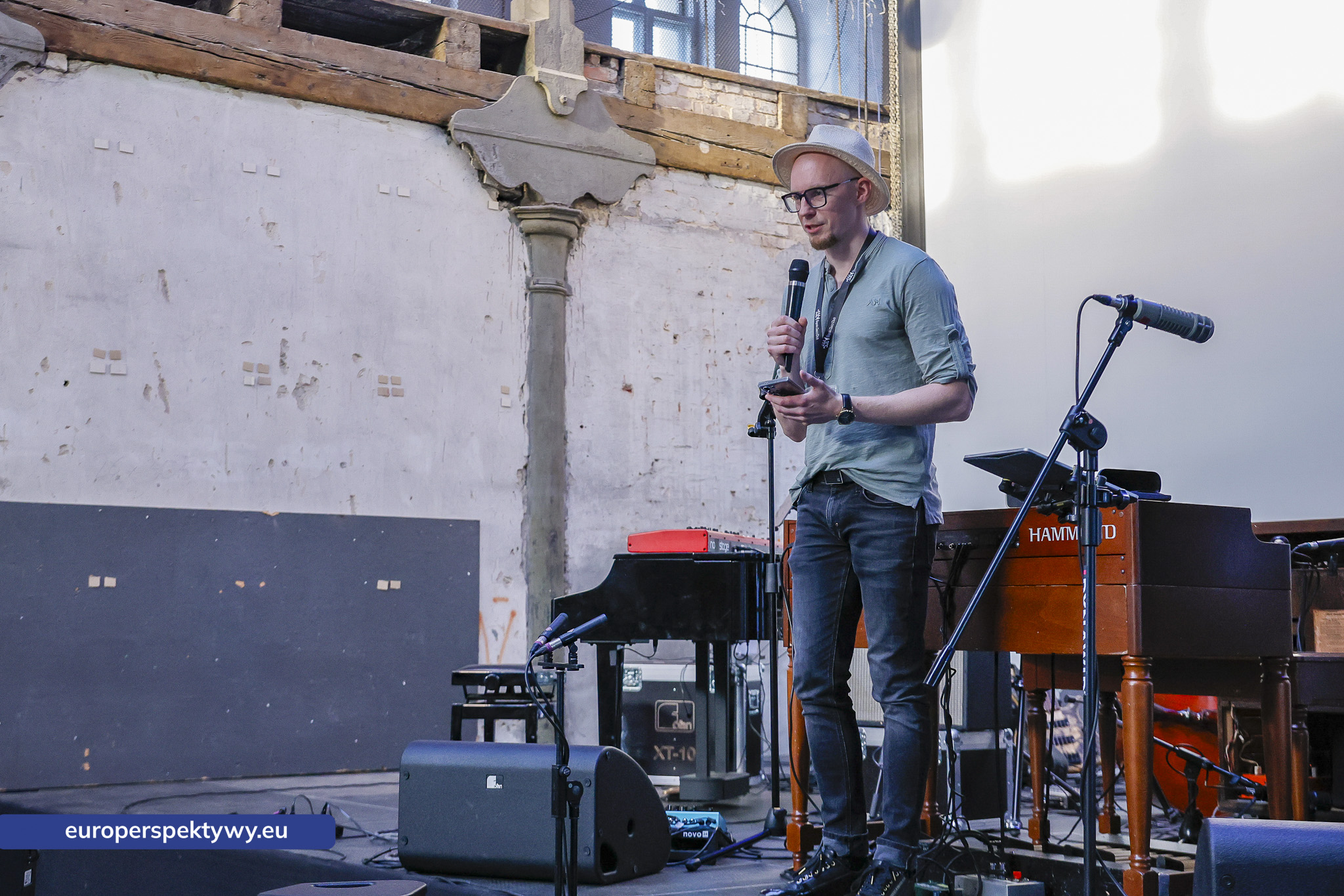 Europerspektywy Jazz w Ruinach-9 Europerspektywy Jazz w Ruinach 2025 – pierwszy weekend festiwalu młodego jazzu i grafiki już za nami