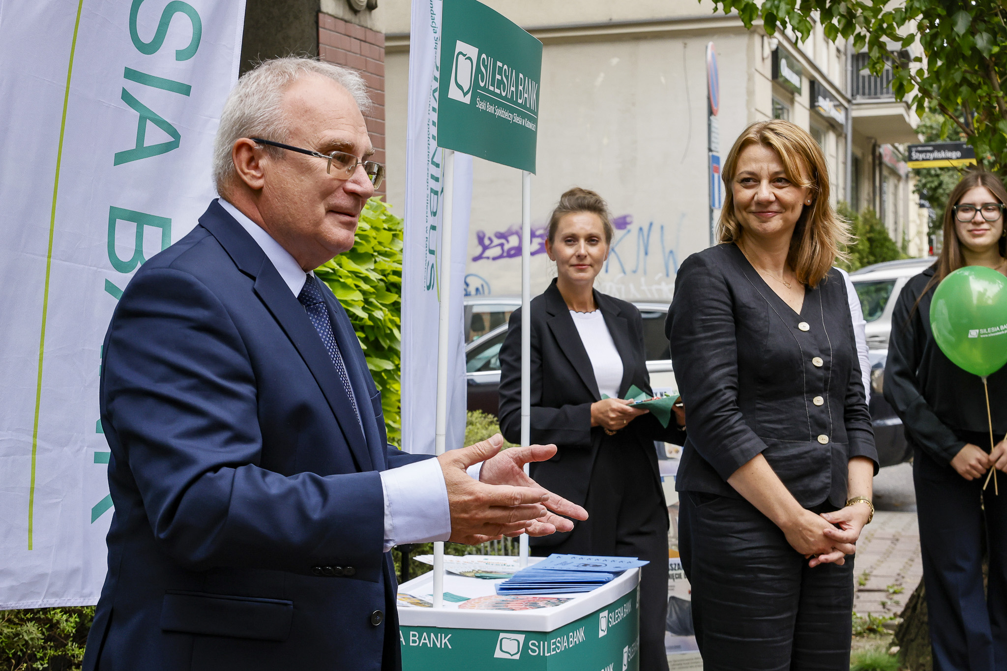 Bank Spółdzielczy Bebok - Europerspektywy-14 Europerspektywy Śląski Bank Spółdzielczy "Silesia" - odsłonięcie beboka Geldusia