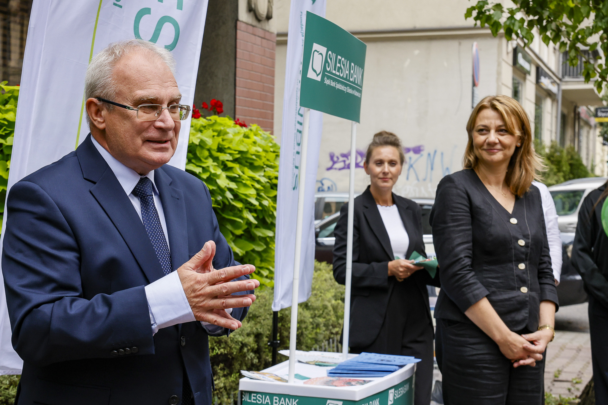 Bank Spółdzielczy Bebok - Europerspektywy-15 Europerspektywy Śląski Bank Spółdzielczy "Silesia" - odsłonięcie beboka Geldusia