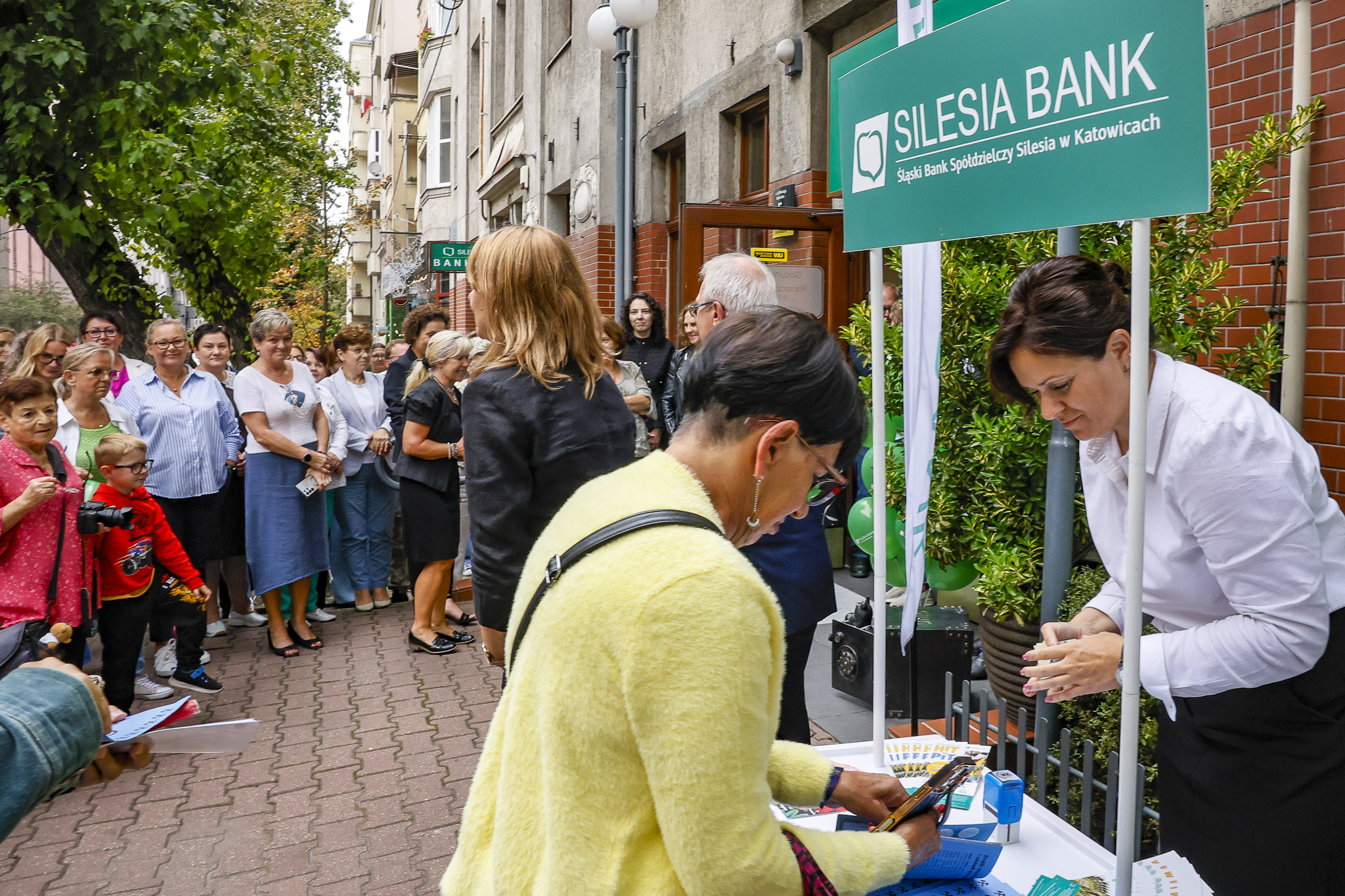 Bank Spółdzielczy Bebok - Europerspektywy-23 Europerspektywy Śląski Bank Spółdzielczy "Silesia" - odsłonięcie beboka Geldusia