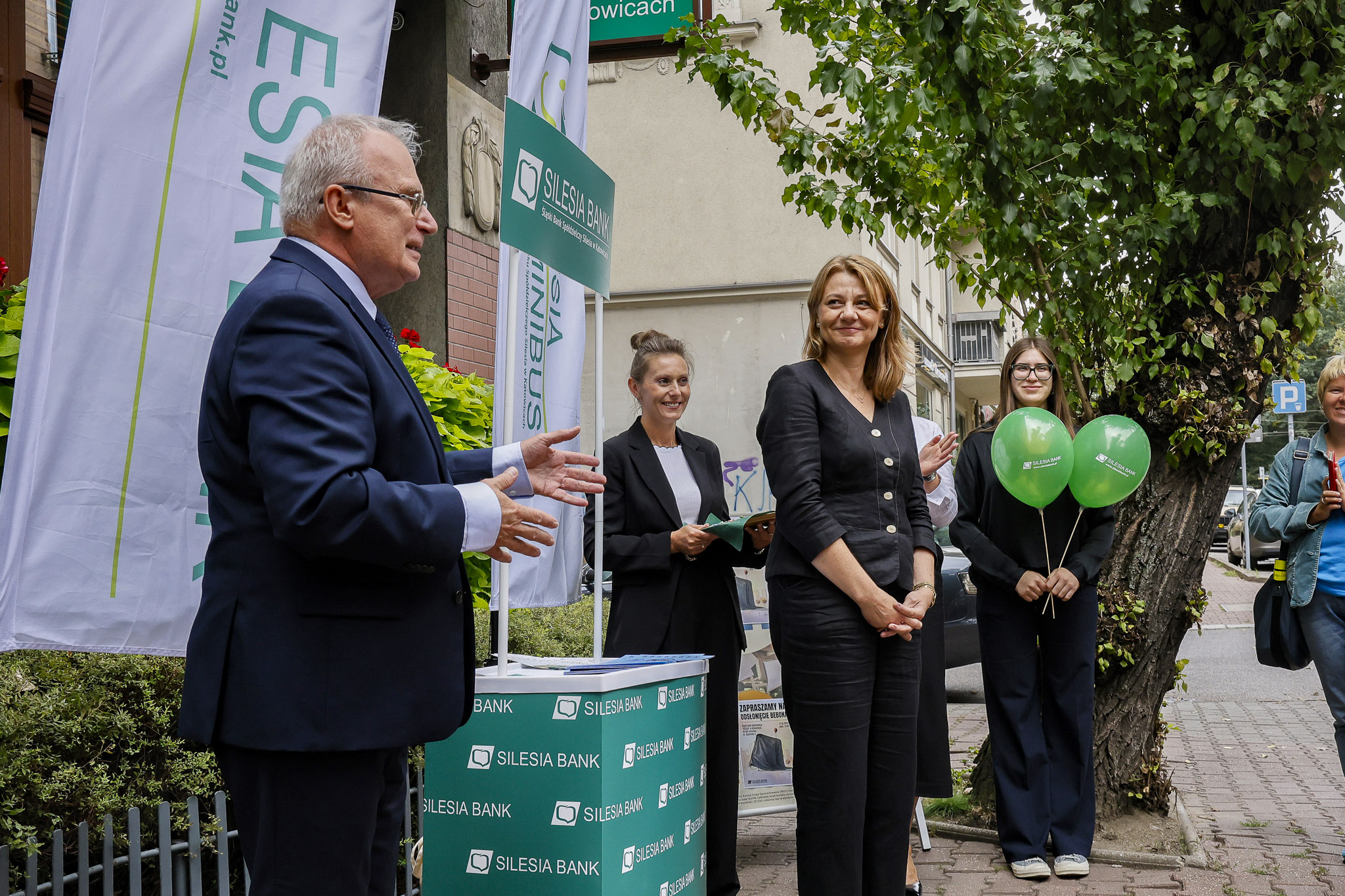 Bank Spółdzielczy Bebok - Europerspektywy-8 Europerspektywy Śląski Bank Spółdzielczy "Silesia" - odsłonięcie beboka Geldusia