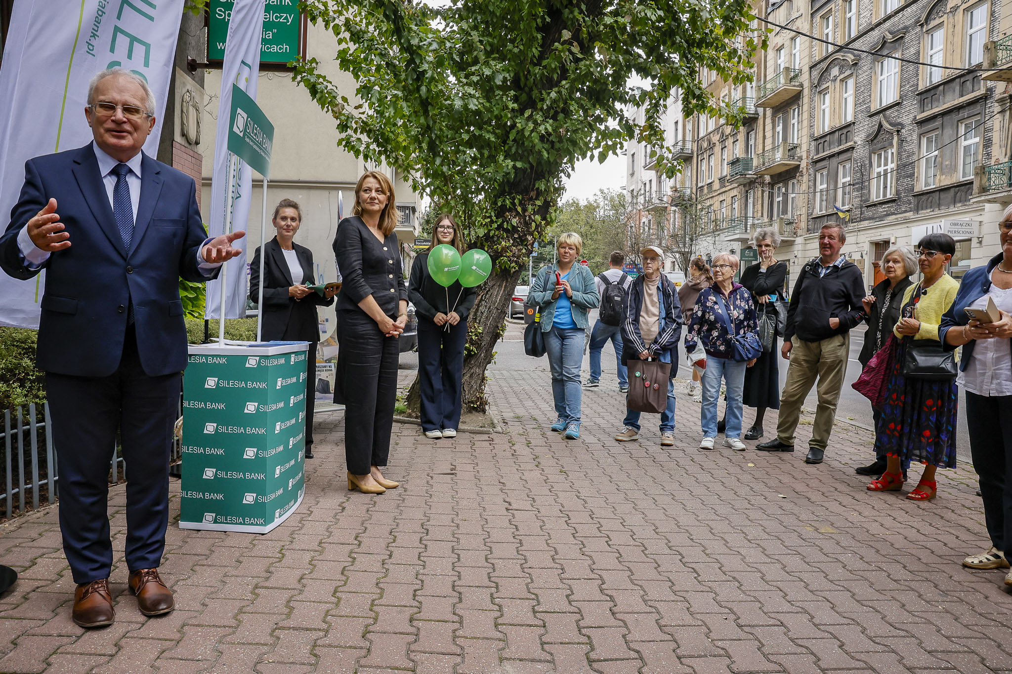 Bank Spółdzielczy Bebok - Europerspektywy-9 Europerspektywy Śląski Bank Spółdzielczy "Silesia" - odsłonięcie beboka Geldusia