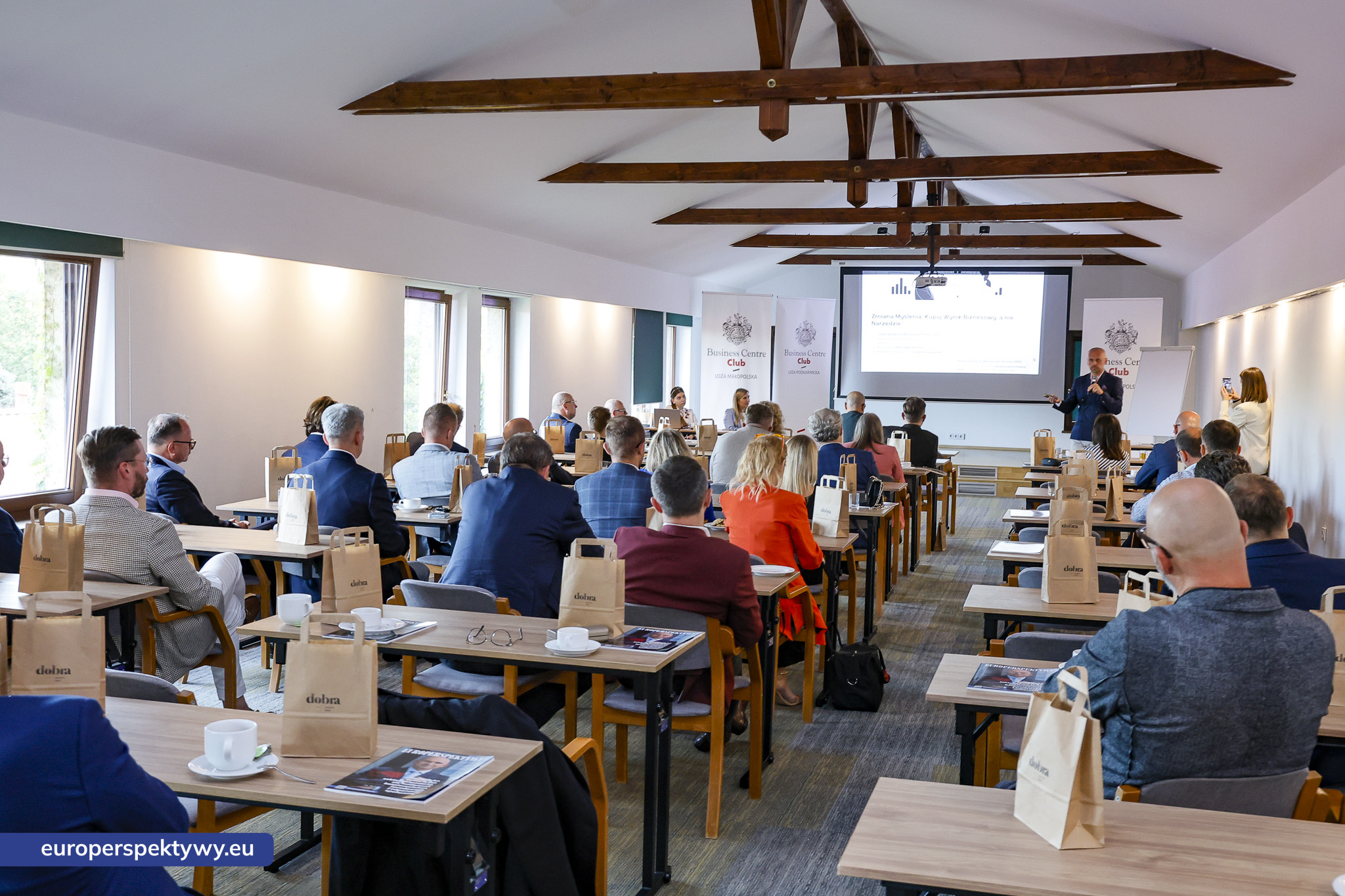 Europerspektywy-114 Europerspektywy Loża Małopolska BCC i Loża Podkarpacka BCC spotkały się, by wymienić doświadczenia