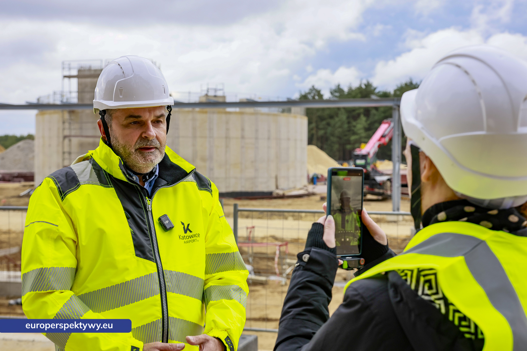 GTL Katowice Airport Nowa Baza Paliw Europerspektywy Nowy multimodalny węzeł przeładunkowy na lotnisku Katowice-Pyrzowice coraz bliżej ukończenia