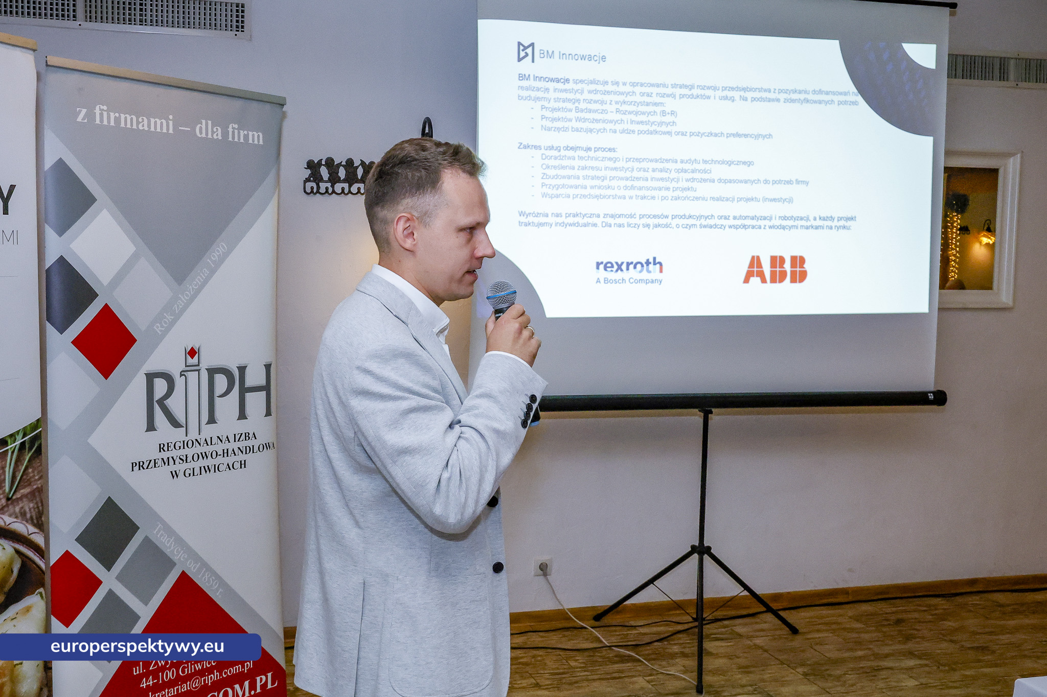 Europerspektywy-17 Europerspektywy Śniadanie biznesowe RIPH: finansowanie inwestycji i networking w Gliwicach