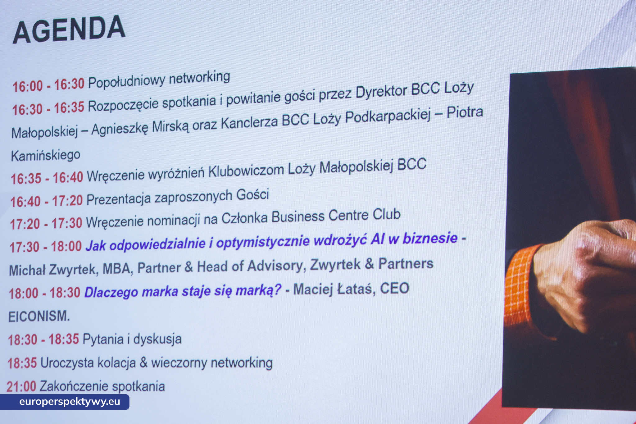 Europerspektywy-18 Europerspektywy Loża Małopolska BCC i Loża Podkarpacka BCC spotkały się, by wymienić doświadczenia