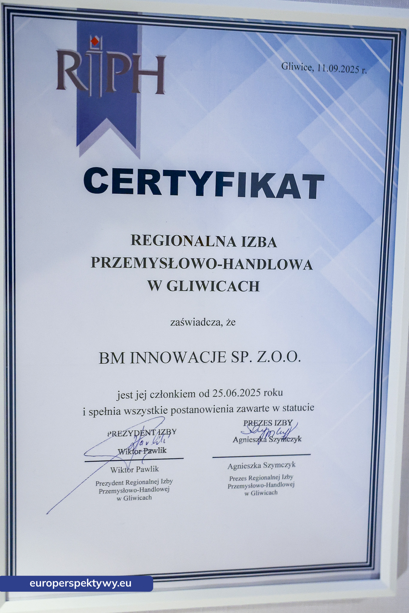 Europerspektywy-2 Europerspektywy Śniadanie biznesowe RIPH: finansowanie inwestycji i networking w Gliwicach