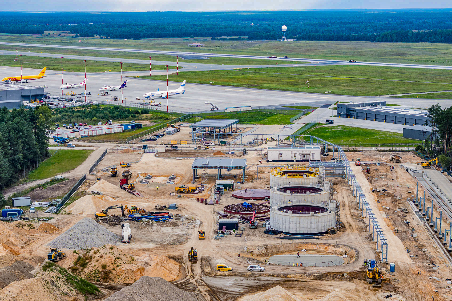 default Europerspektywy Nowy multimodalny węzeł przeładunkowy na lotnisku Katowice-Pyrzowice coraz bliżej ukończenia