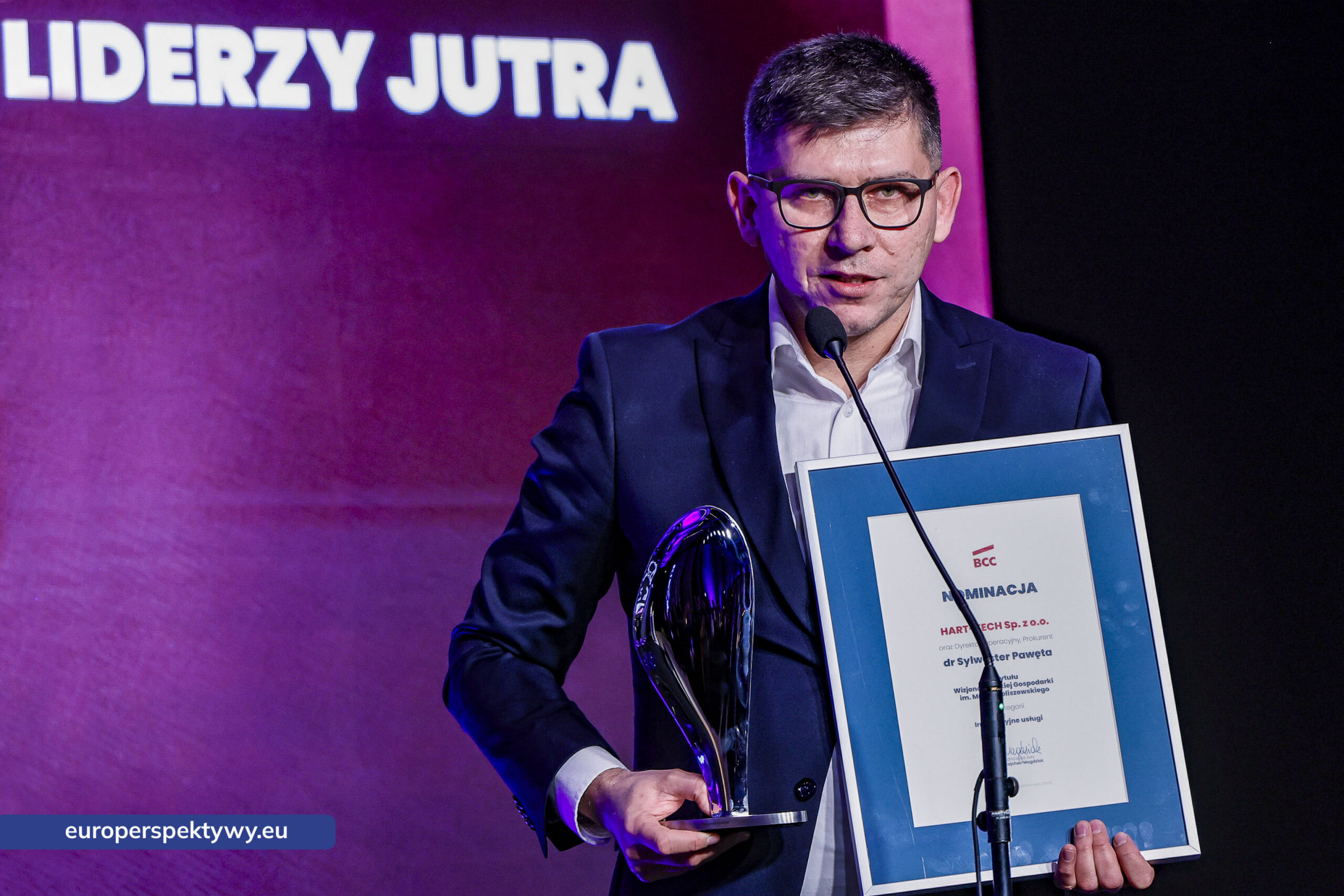 Europerspektywy Business Centre Club - Gala „Wizjoner Polskiej Gospodarki” – święto innowacji i liderów przyszłości.