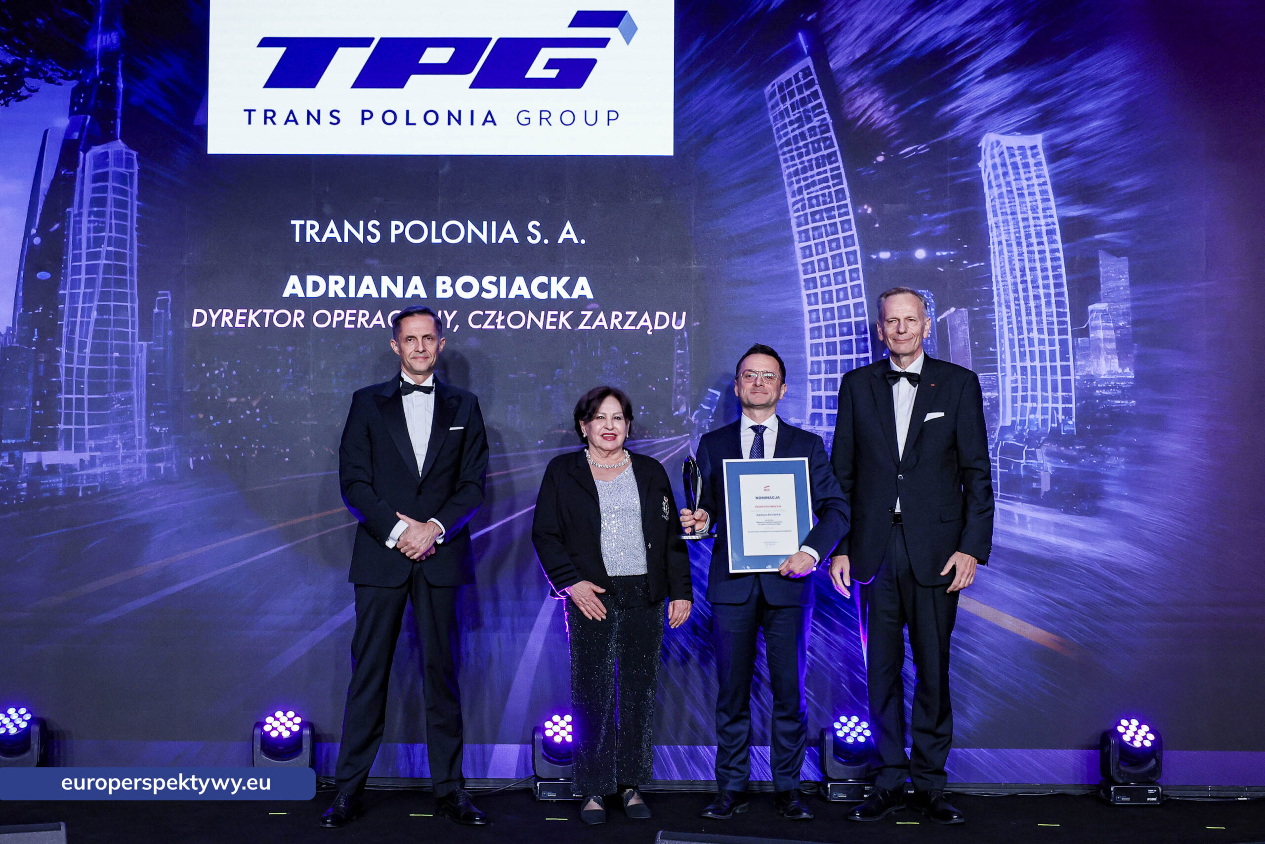 Europerspektywy Business Centre Club - Gala „Wizjoner Polskiej Gospodarki” – święto innowacji i liderów przyszłości.