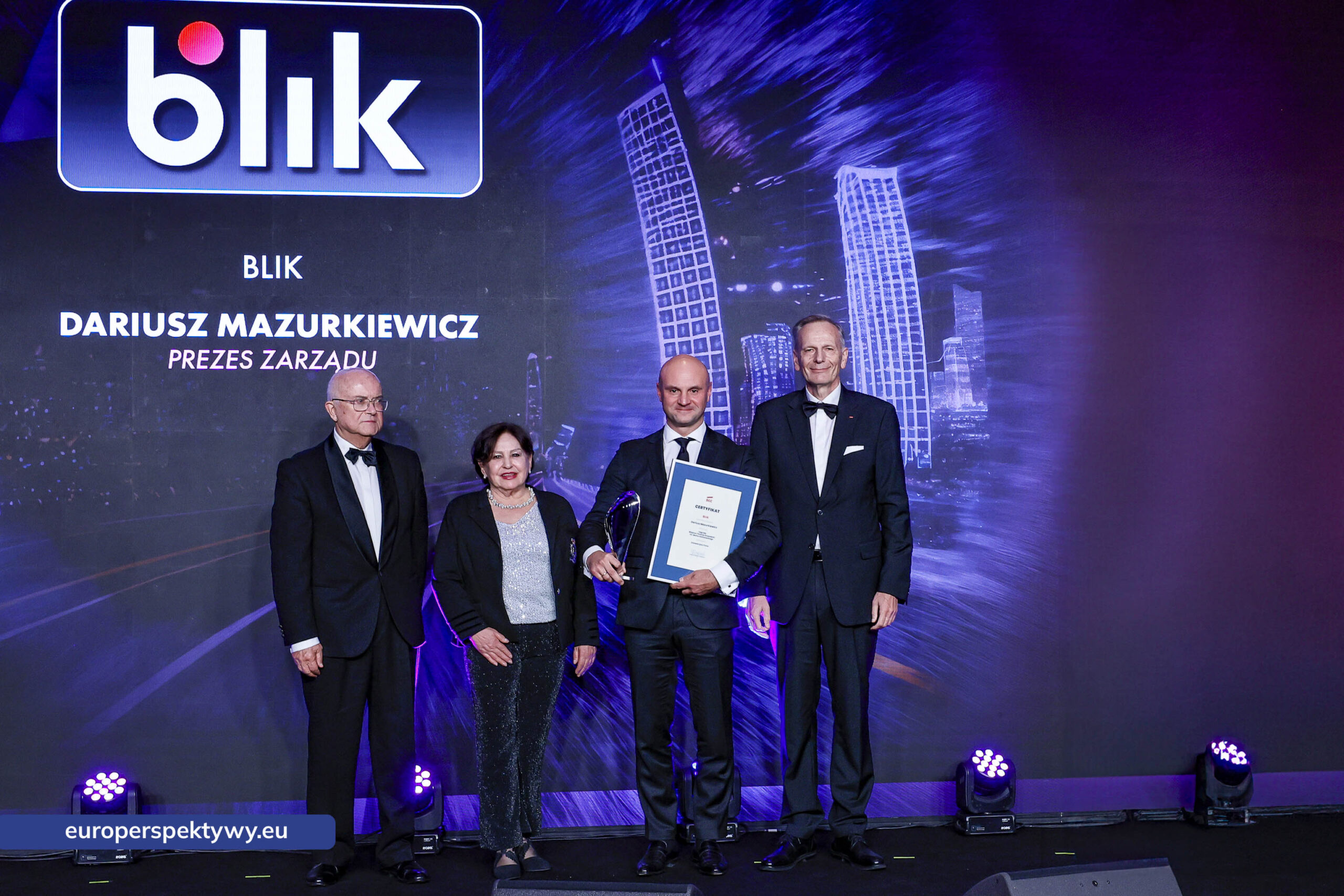 Europerspektywy Business Centre Club - Gala „Wizjoner Polskiej Gospodarki” – święto innowacji i liderów przyszłości.