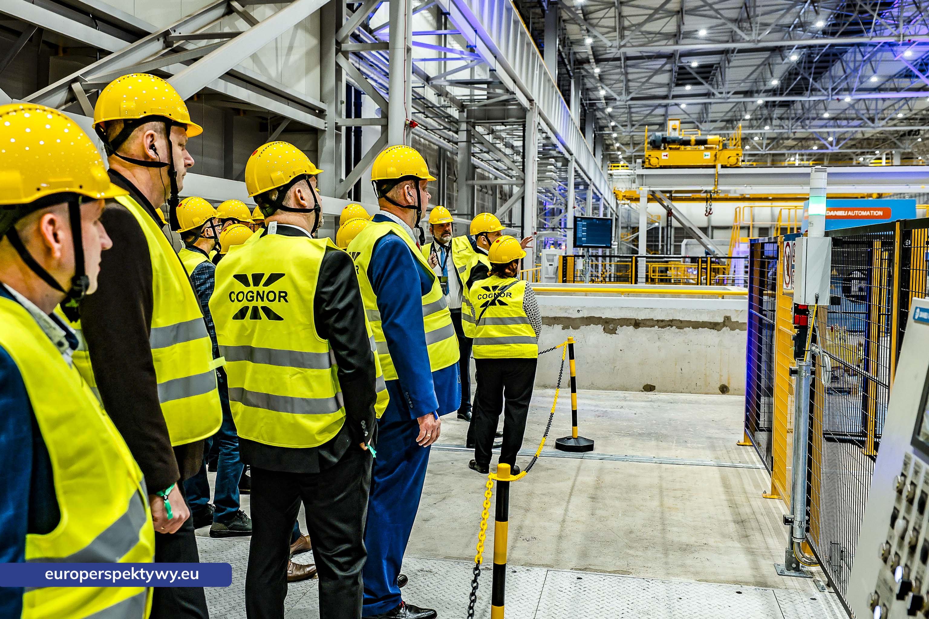 Europerspektywy Nowoczesna walcownia Cognor SA Oddział Ferrostal w Siemianowicach Śląskich już otwarta