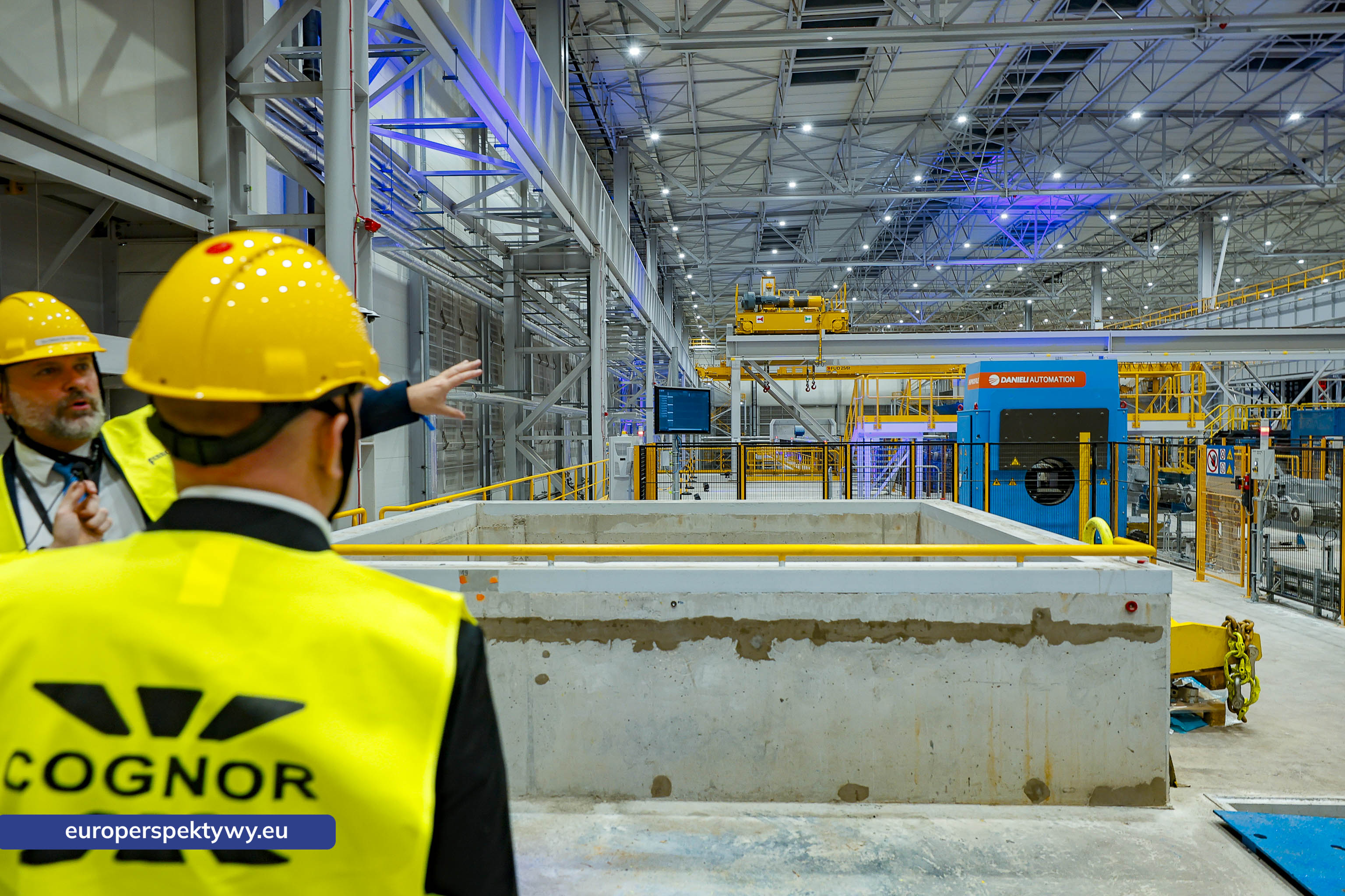 Europerspektywy Nowoczesna walcownia Cognor SA Oddział Ferrostal w Siemianowicach Śląskich już otwarta