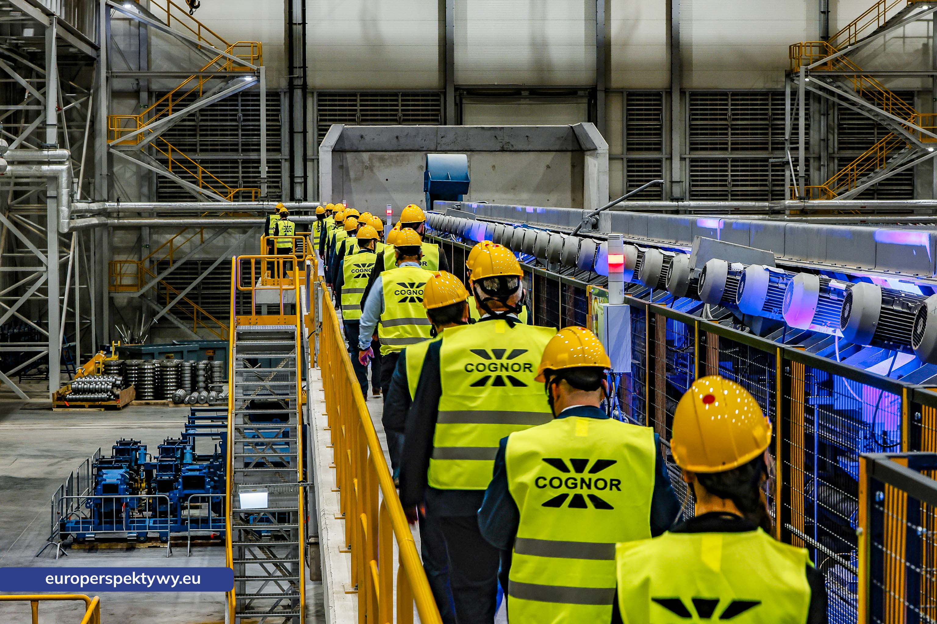 Europerspektywy Nowoczesna walcownia Cognor SA Oddział Ferrostal w Siemianowicach Śląskich już otwarta