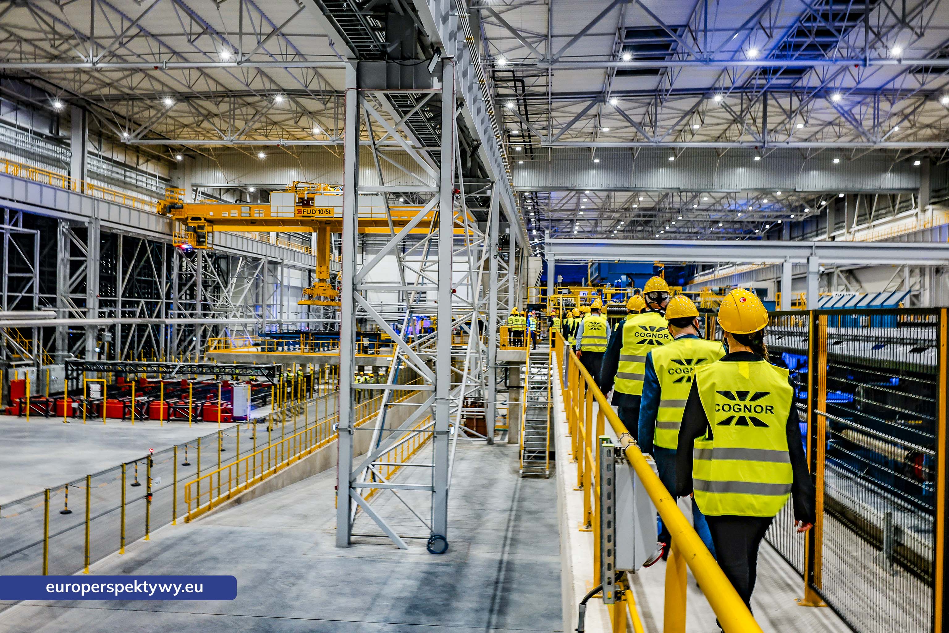 Europerspektywy Nowoczesna walcownia Cognor SA Oddział Ferrostal w Siemianowicach Śląskich już otwarta