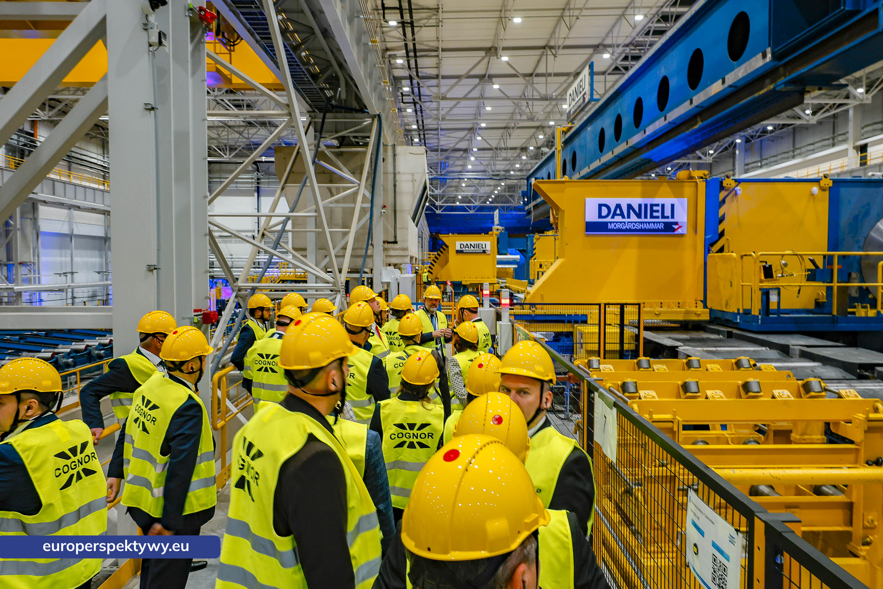 Europerspektywy Nowoczesna walcownia Cognor SA Oddział Ferrostal w Siemianowicach Śląskich już otwarta