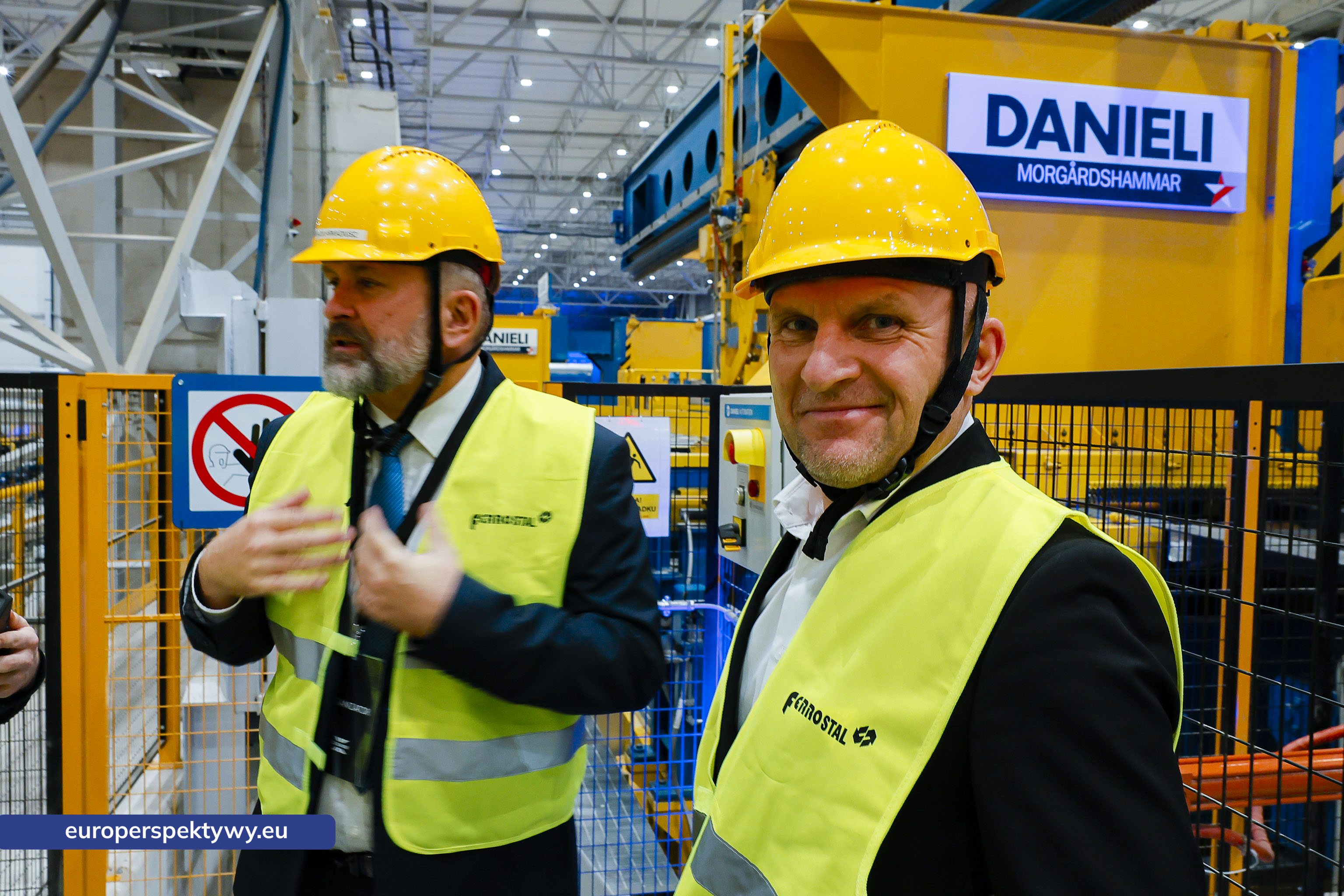 Europerspektywy Nowoczesna walcownia Cognor SA Oddział Ferrostal w Siemianowicach Śląskich już otwarta