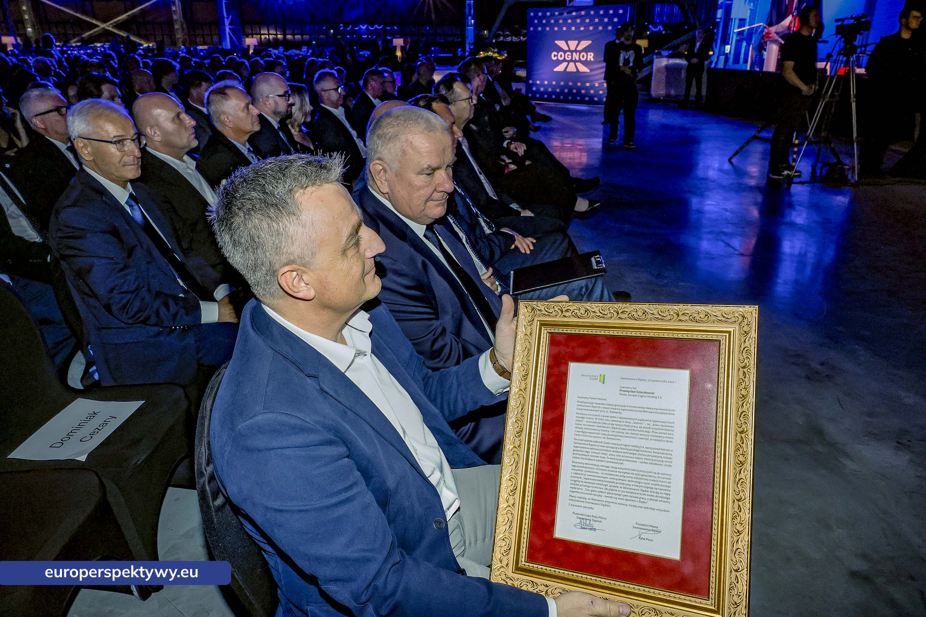 Europerspektywy Nowoczesna walcownia Cognor SA Oddział Ferrostal w Siemianowicach Śląskich już otwarta