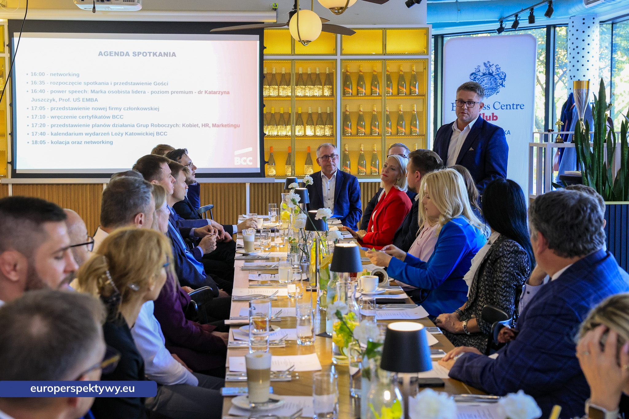 BCC Marka Osobista Lidera Poziom Premium Katarzyna Juszczyk Euro Europerspektywy Spotkanie BCC Loży Katowickiej – Marka osobista lidera – poziom premium