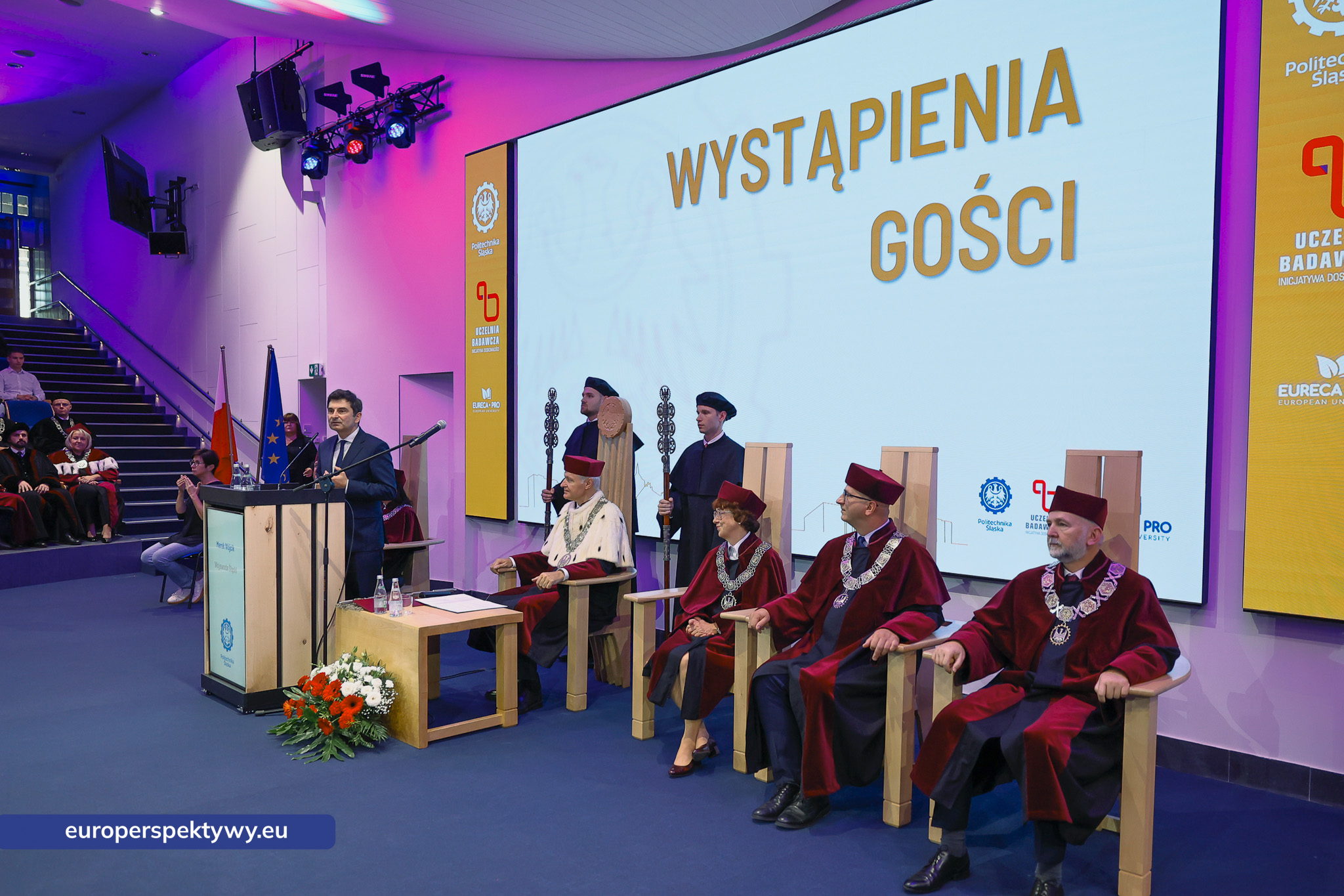 Politechnika Ślaska Inauguracja Roku Akademickiego 2025/2026 Europerspektywy Politechnika Śląska rozpoczęła rok akademicki 2025/2026 – nauka, biznes i innowacje