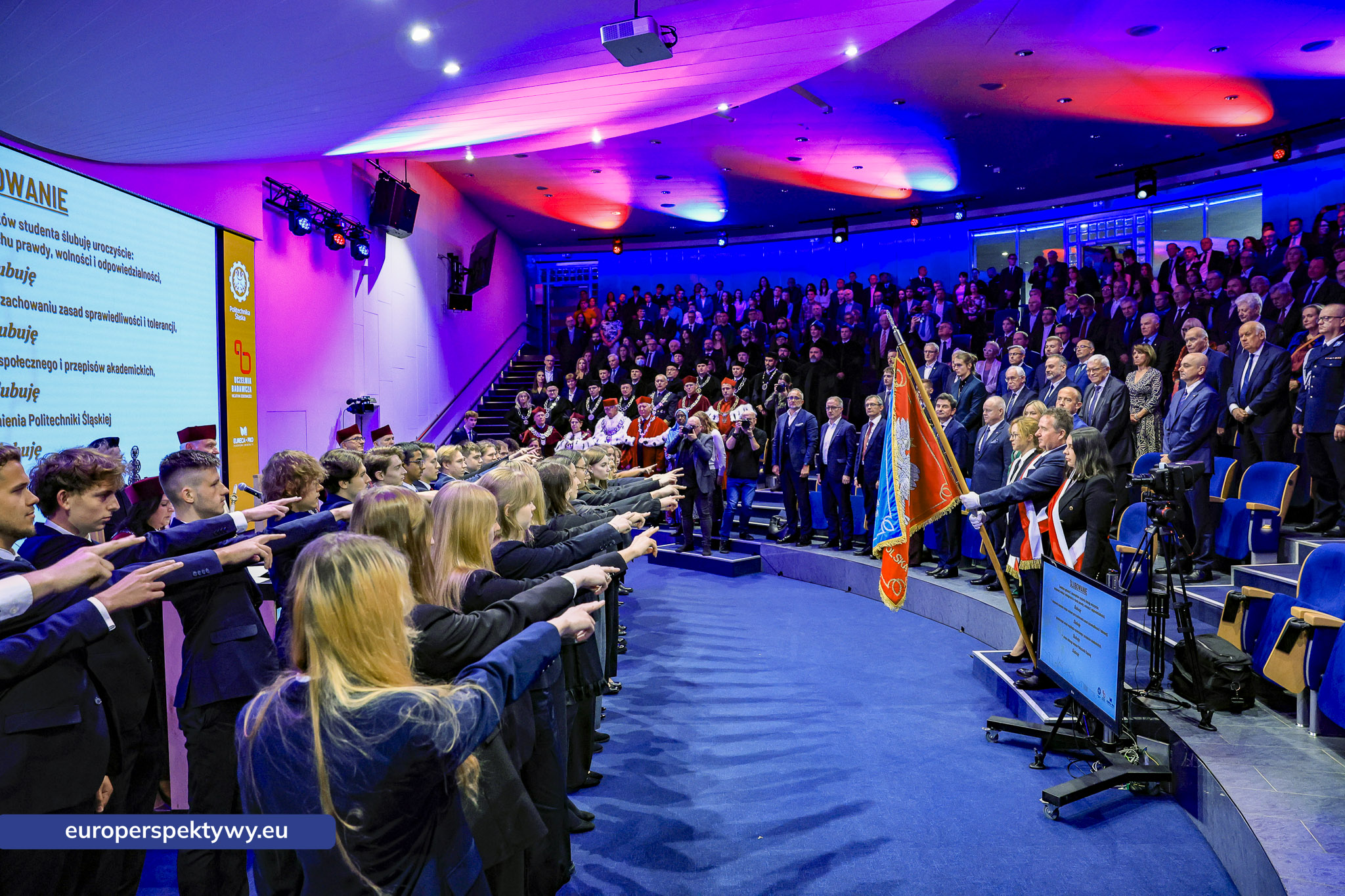 Politechnika Ślaska Inauguracja Roku Akademickiego 2025/2026 Europerspektywy Politechnika Śląska rozpoczęła rok akademicki 2025/2026 – nauka, biznes i innowacje