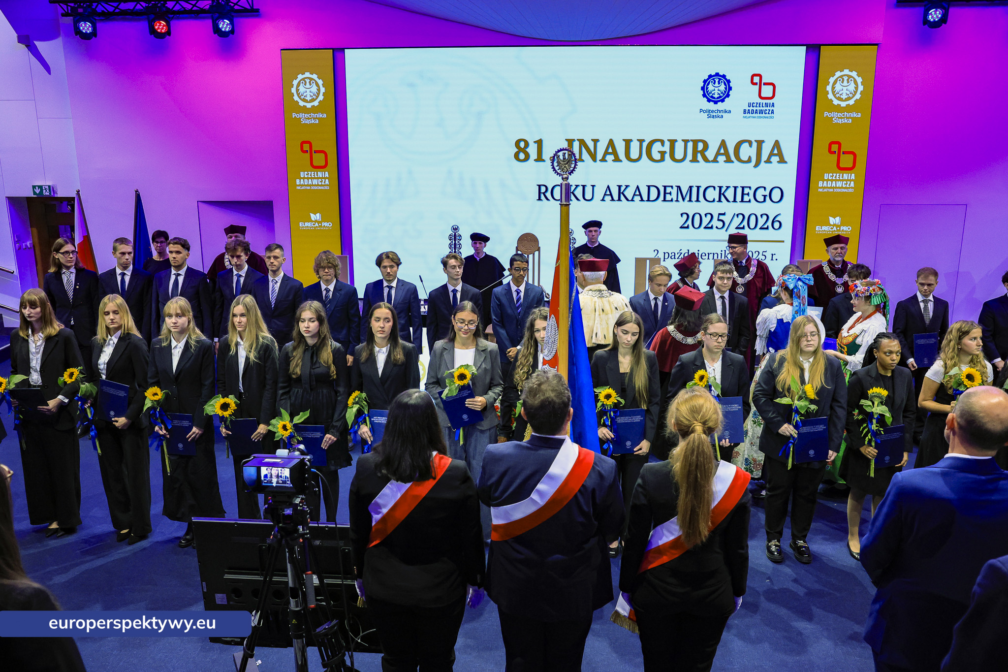 Politechnika Ślaska Inauguracja Roku Akademickiego 2025/2026 Europerspektywy Politechnika Śląska rozpoczęła rok akademicki 2025/2026 – nauka, biznes i innowacje