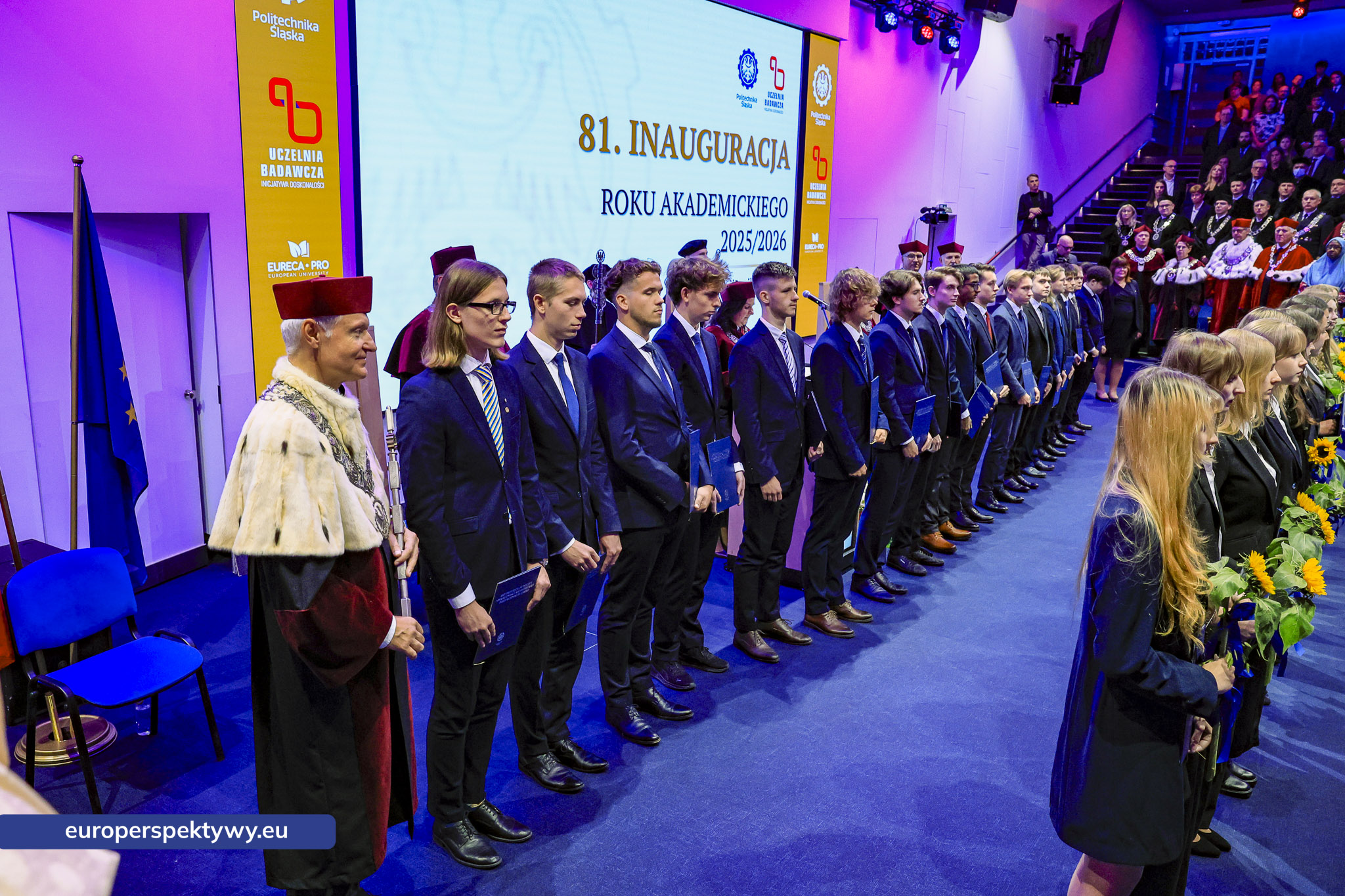 Politechnika Ślaska Inauguracja Roku Akademickiego 2025/2026 Europerspektywy Politechnika Śląska rozpoczęła rok akademicki 2025/2026 – nauka, biznes i innowacje