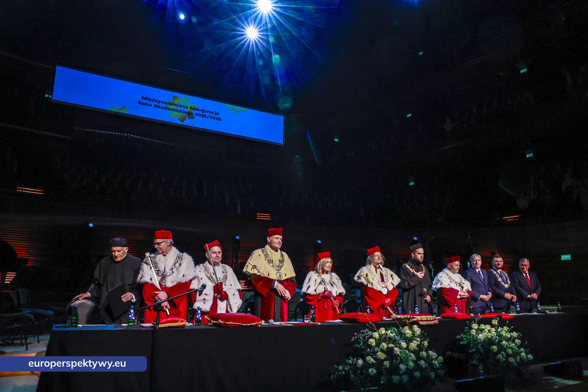 Międzyuczelniana Inauguracja Roku Akademickiego 2025 Europerspektywy Międzyuczelniana Inauguracja Roku Akademickiego 2025/2026 w Katowicach