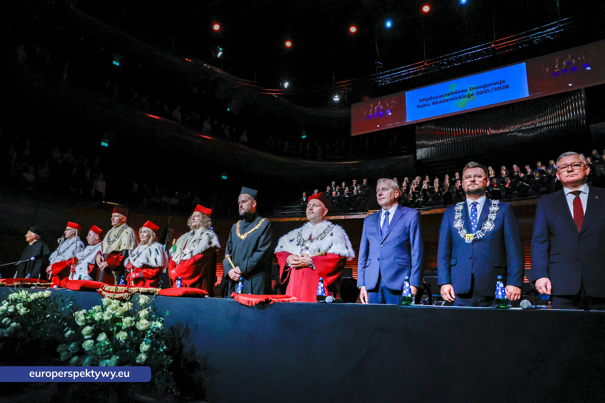 Międzyuczelniana Inauguracja Roku Akademickiego 2025 Europerspektywy Międzyuczelniana Inauguracja Roku Akademickiego 2025/2026 w Katowicach