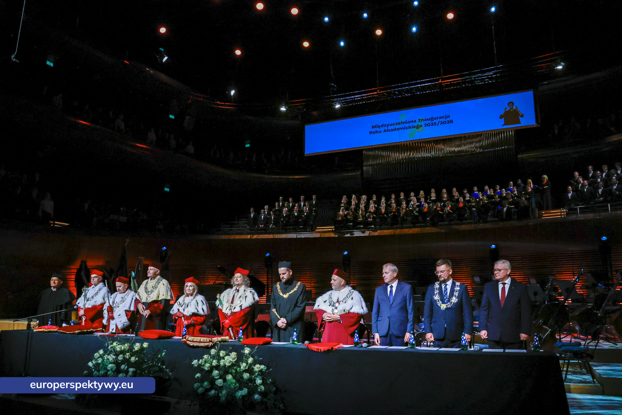 Międzyuczelniana Inauguracja Roku Akademickiego 2025 Europerspektywy Międzyuczelniana Inauguracja Roku Akademickiego 2025/2026 w Katowicach