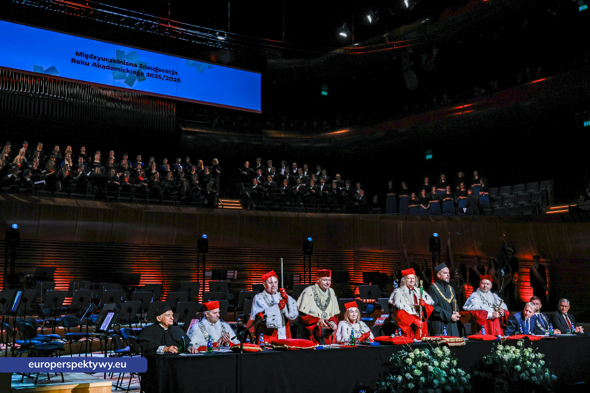 Międzyuczelniana Inauguracja Roku Akademickiego 2025 Europerspektywy Międzyuczelniana Inauguracja Roku Akademickiego 2025/2026 w Katowicach