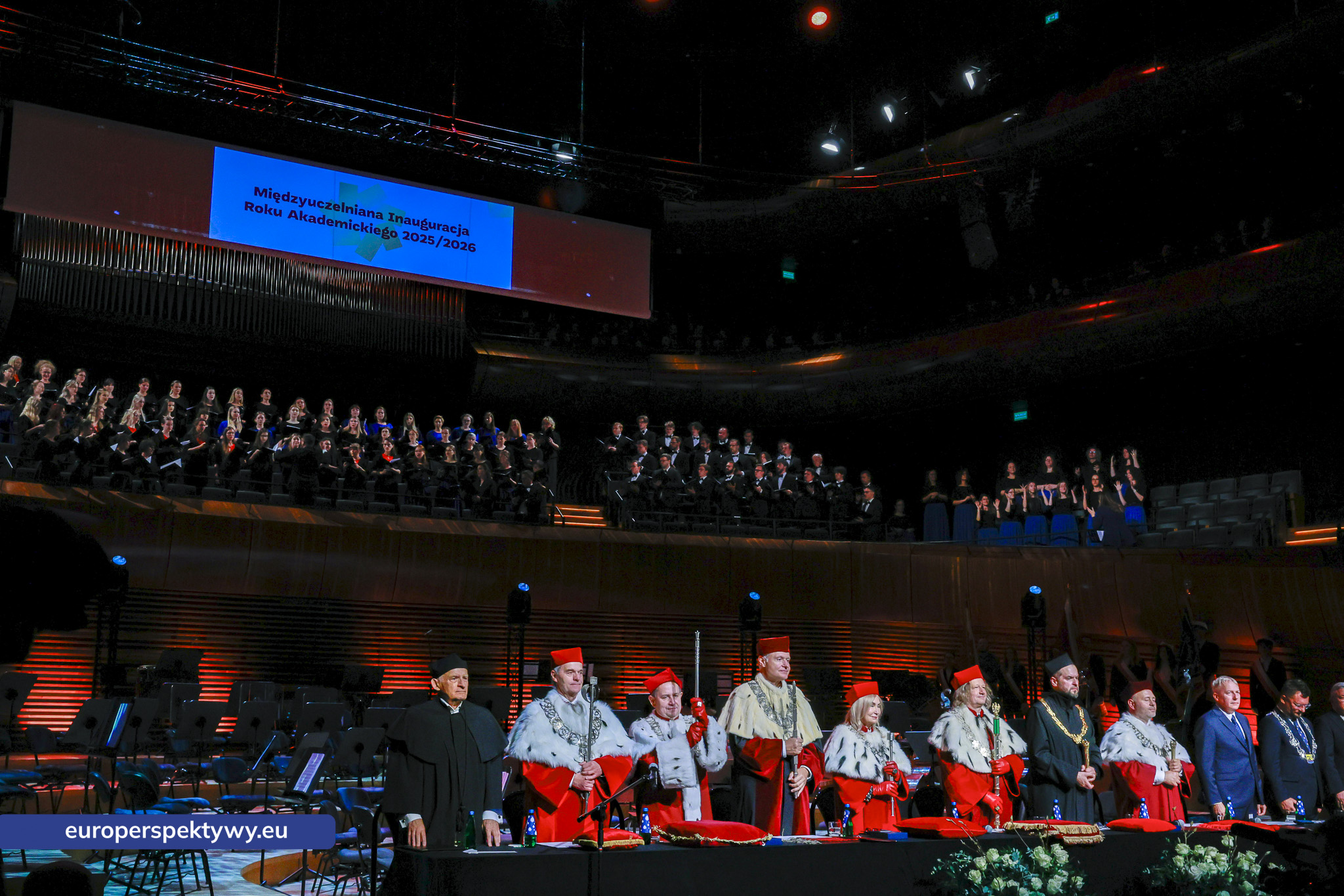 Międzyuczelniana Inauguracja Roku Akademickiego 2025 Europerspektywy Międzyuczelniana Inauguracja Roku Akademickiego 2025/2026 w Katowicach