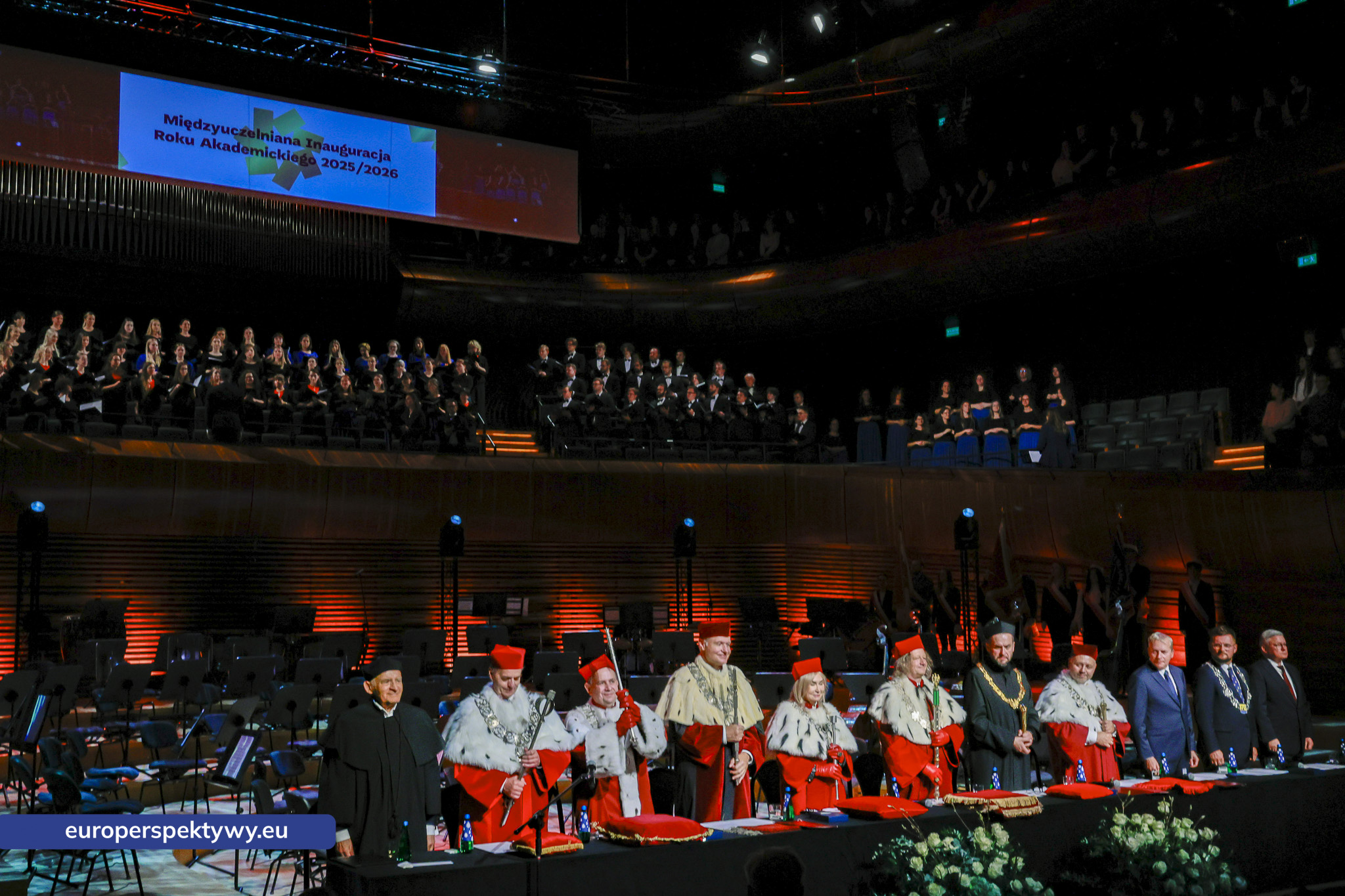 Międzyuczelniana Inauguracja Roku Akademickiego 2025 Europerspektywy Międzyuczelniana Inauguracja Roku Akademickiego 2025/2026 w Katowicach